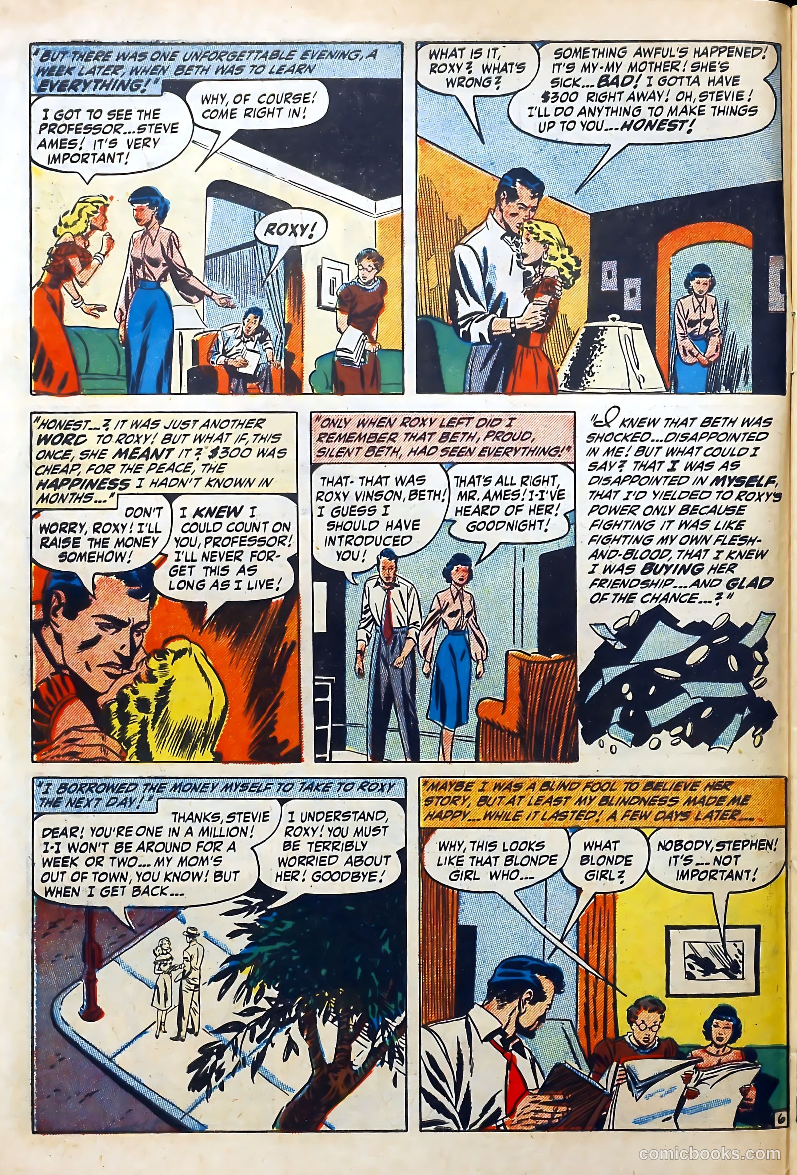 Love Diary #47 (1954) — page 8 of 36