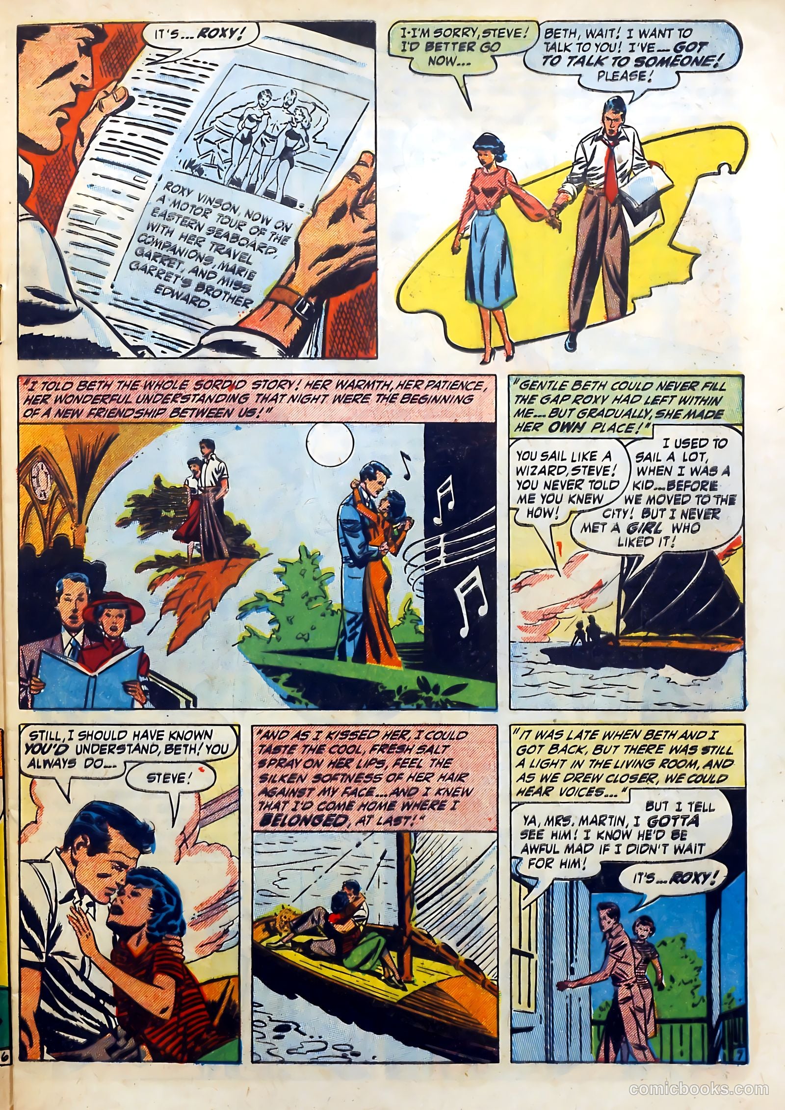 Love Diary #47 (1954) — page 9 of 36