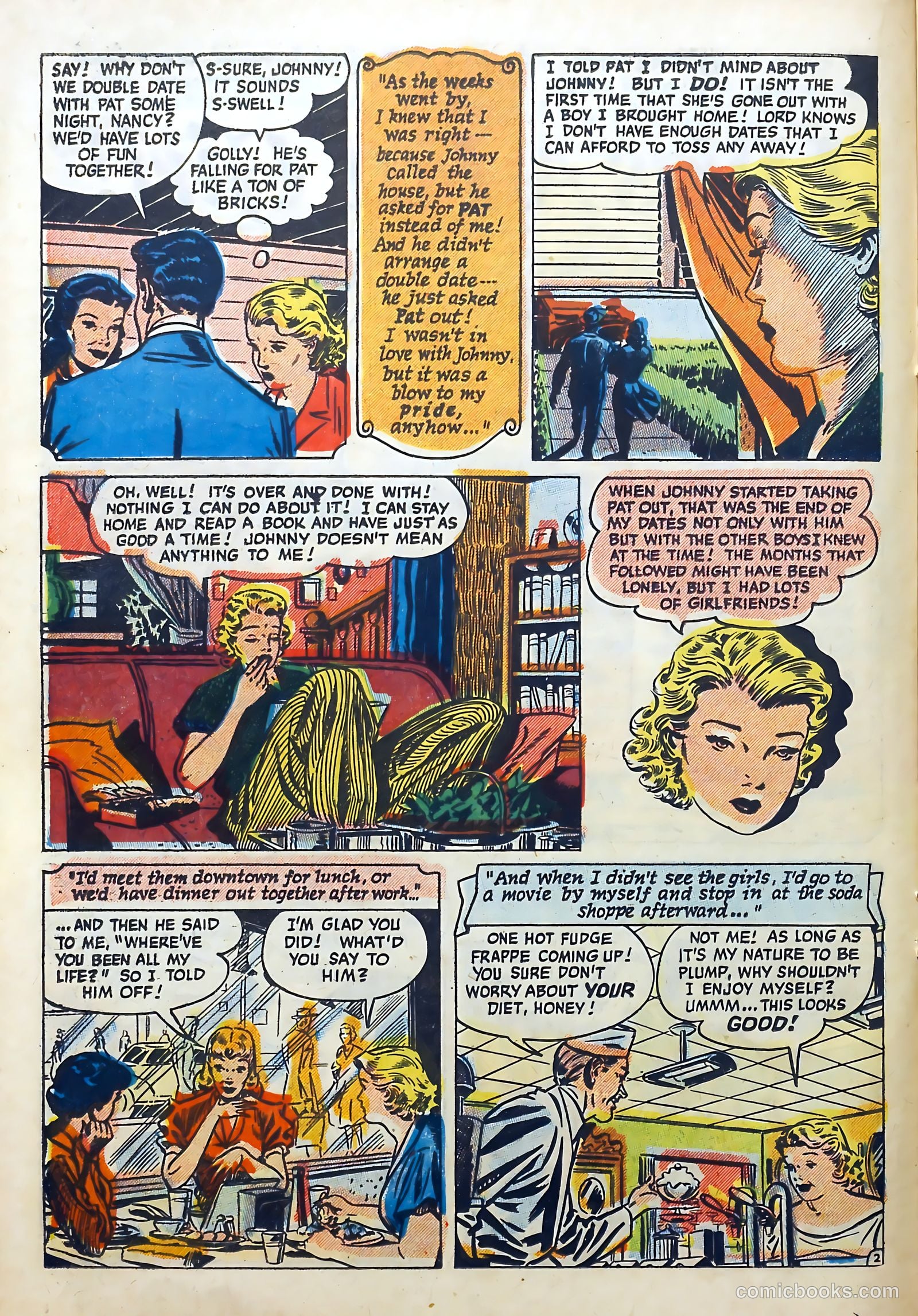 Love Diary #48 (1955) — page 16 of 36