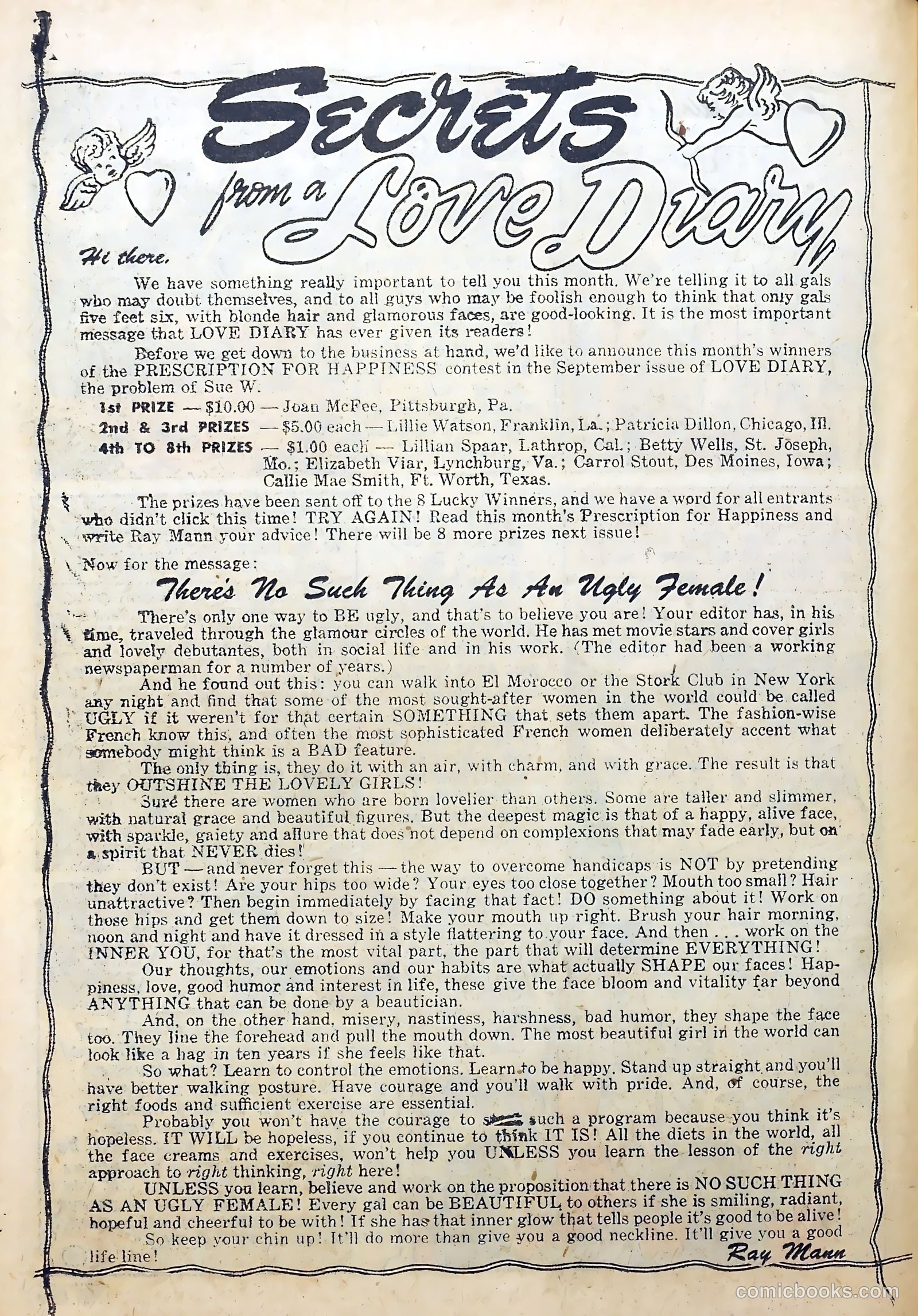 Love Diary #48 (1955) — page 24 of 36
