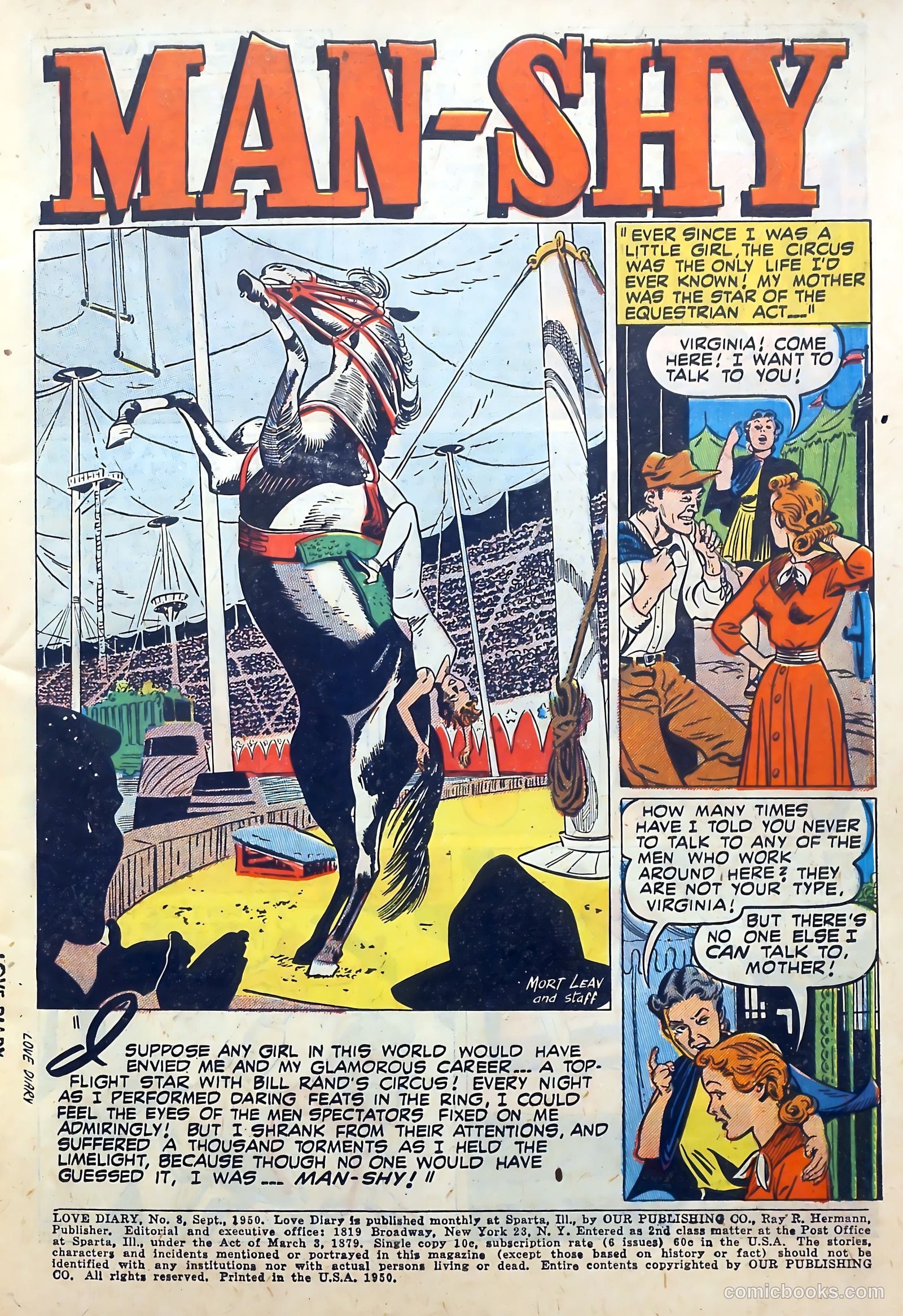 Love Diary #8 (1950) — page 3 of 52