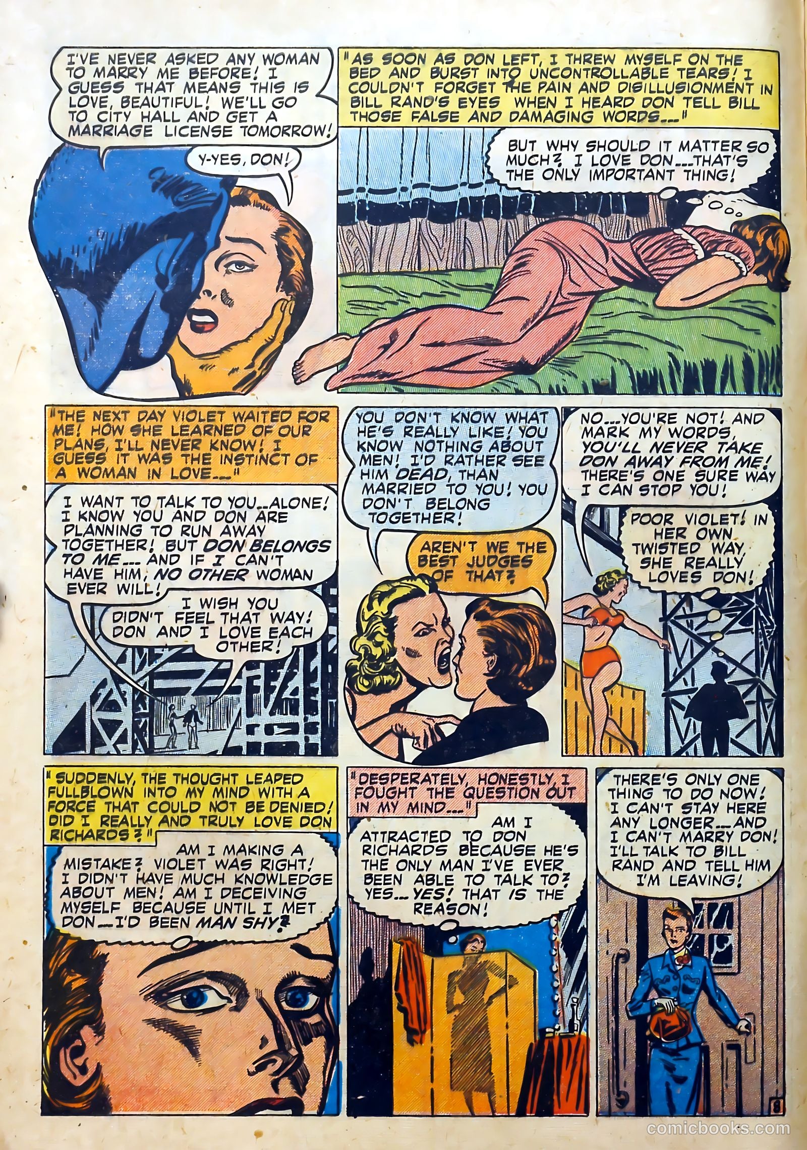 Love Diary #8 (1950) — page 10 of 52