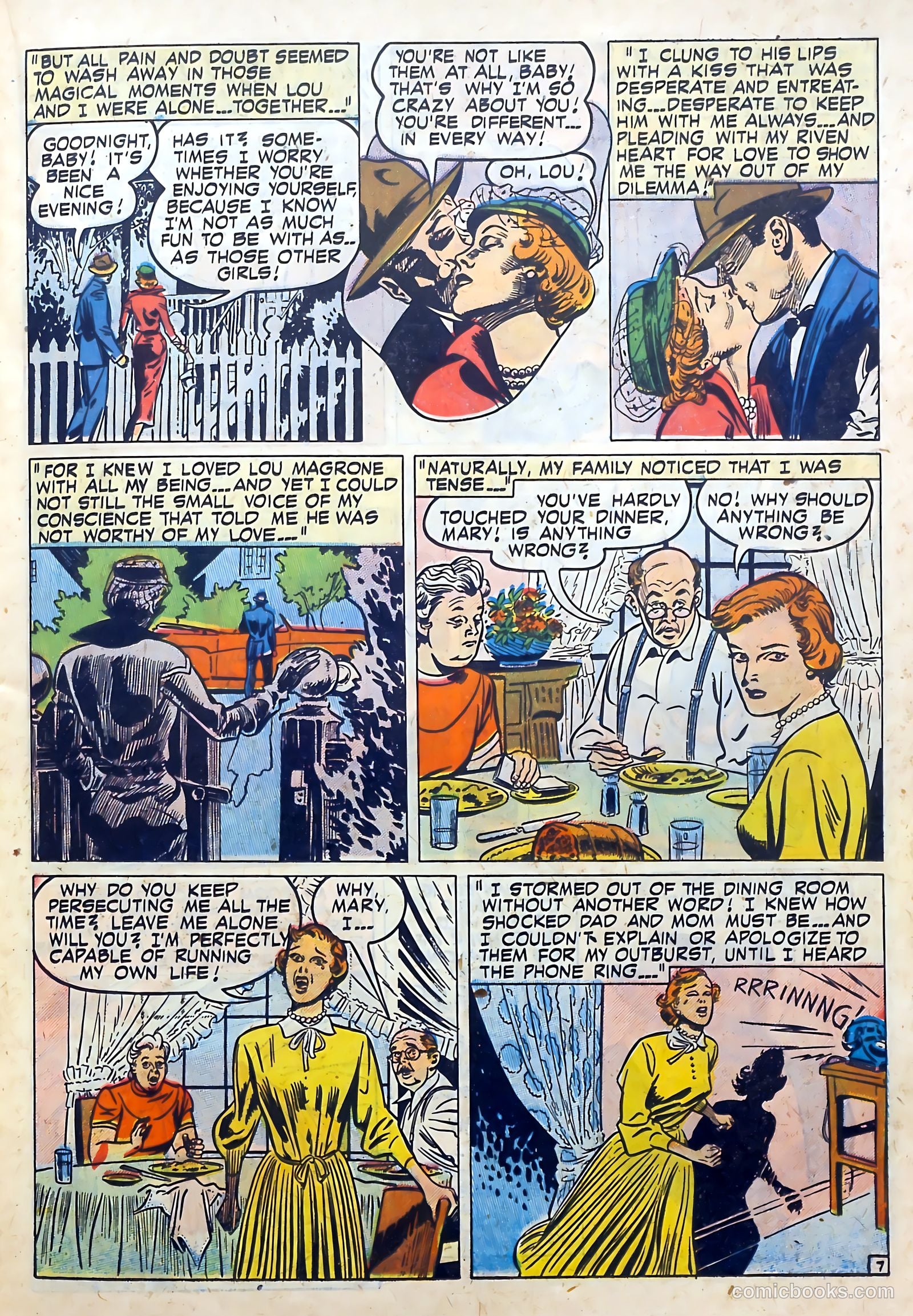 Love Diary #8 (1950) — page 21 of 52