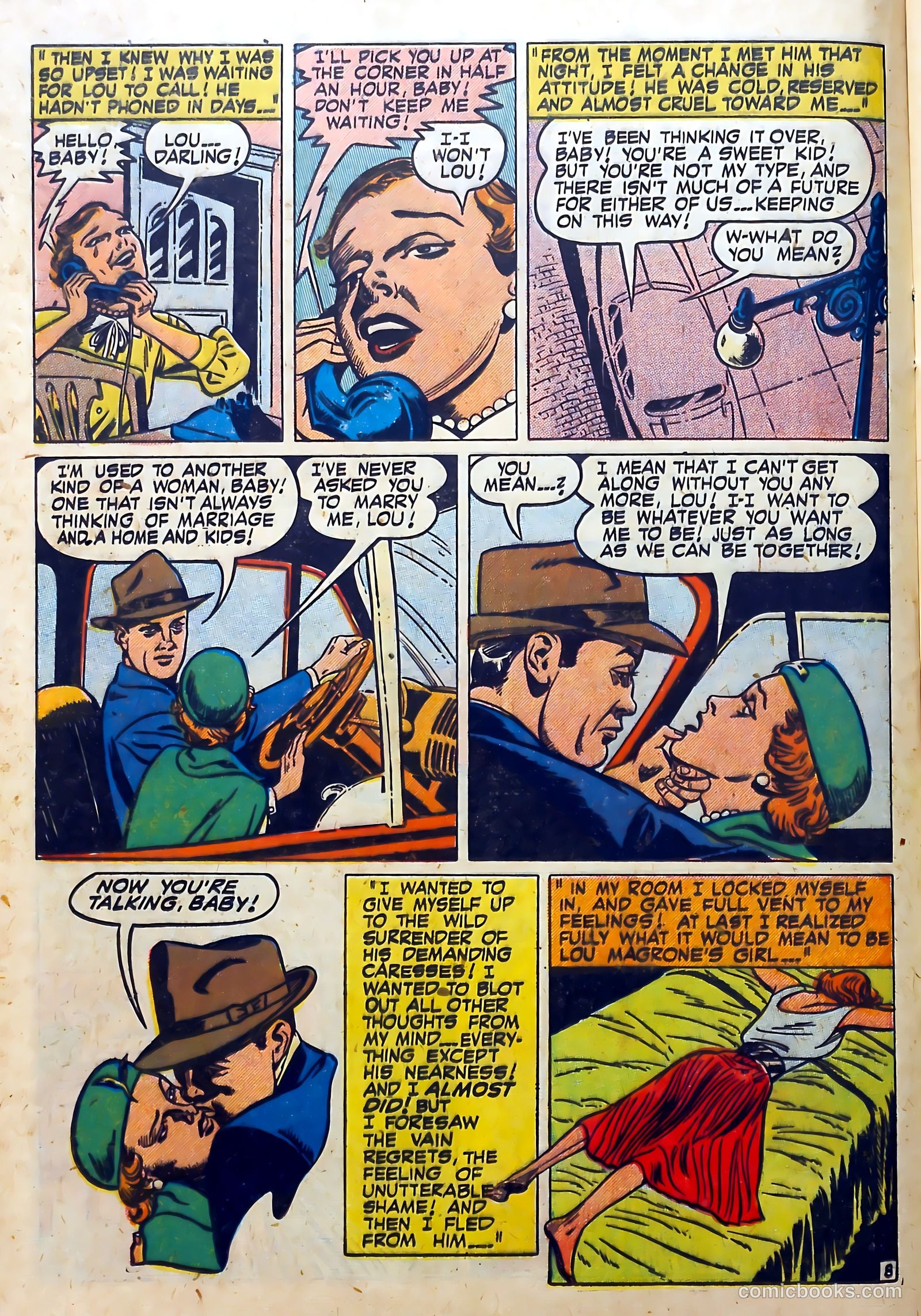 Love Diary #8 (1950) — page 22 of 52