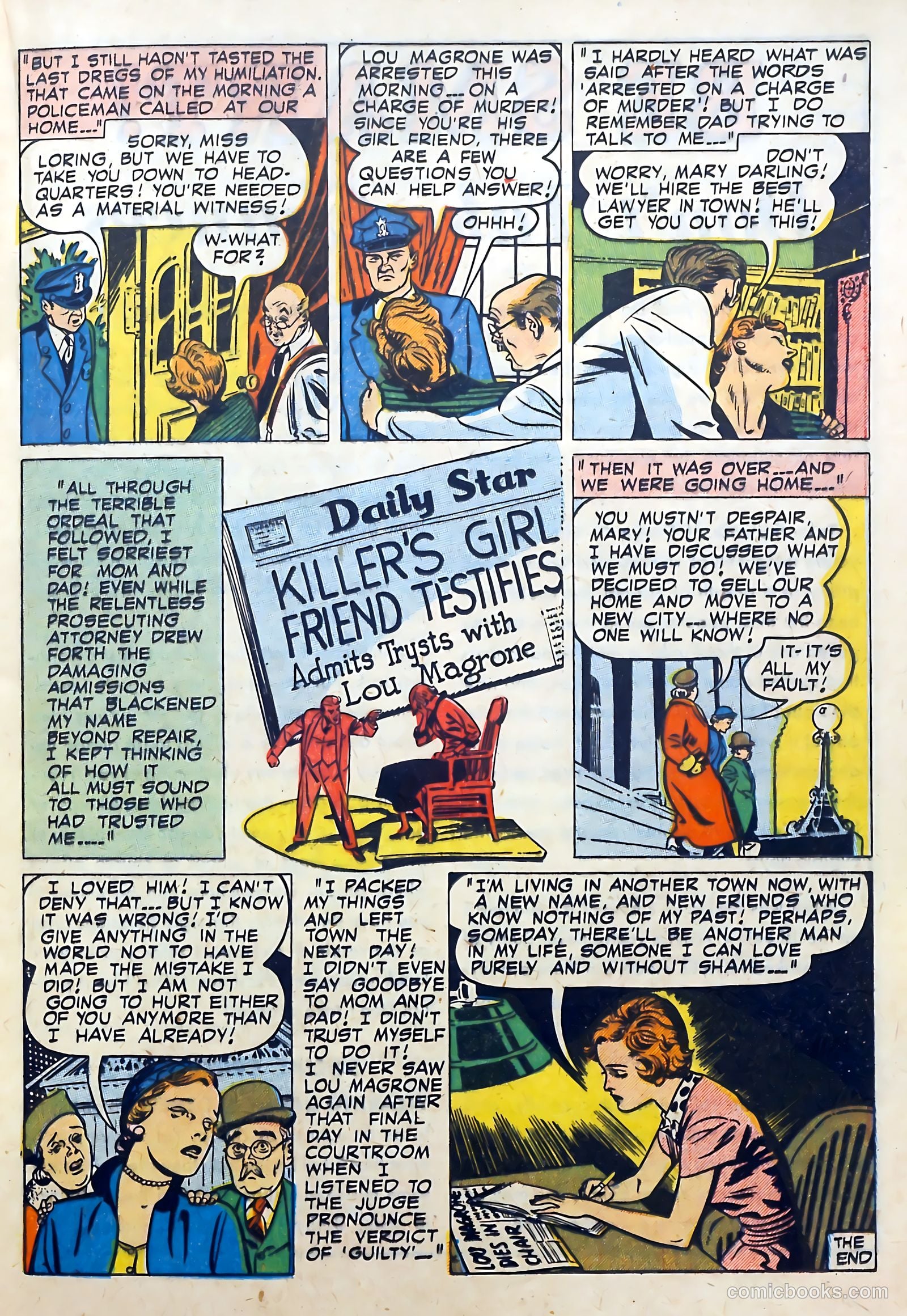 Love Diary #8 (1950) — page 23 of 52