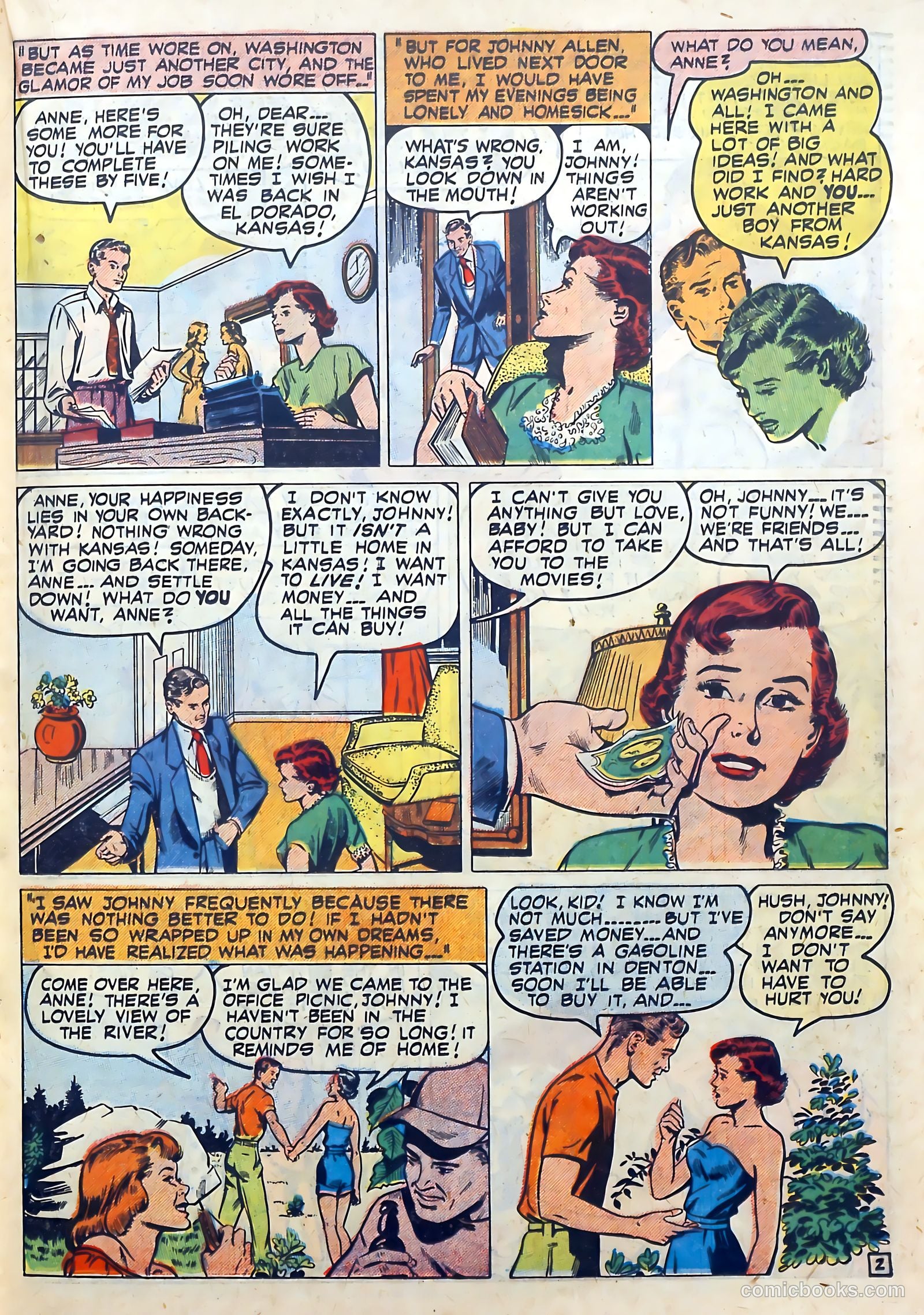 Love Diary #8 (1950) — page 27 of 52