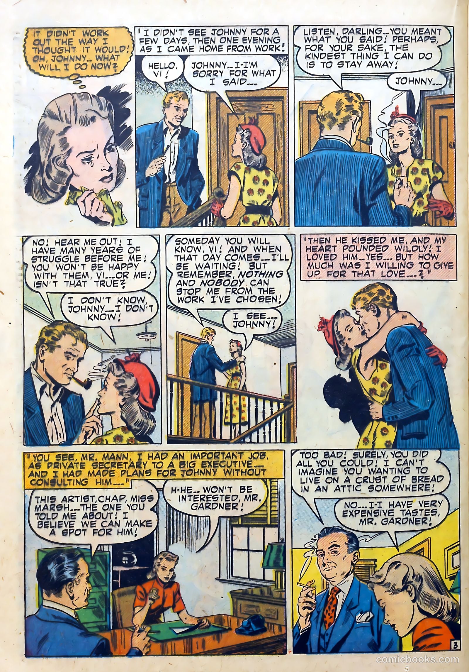 Love Diary #8 (1950) — page 36 of 52