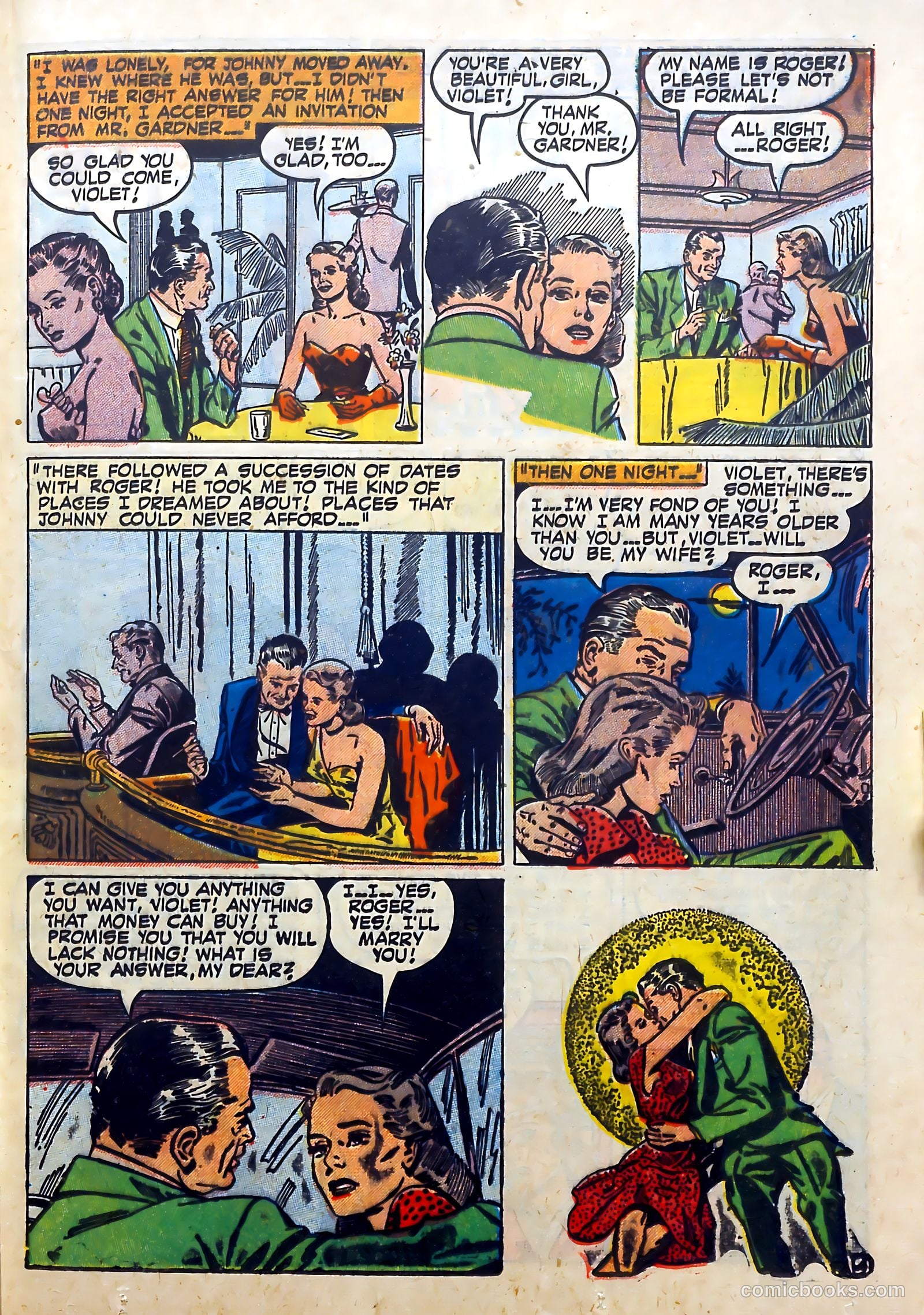 Love Diary #8 (1950) — page 37 of 52