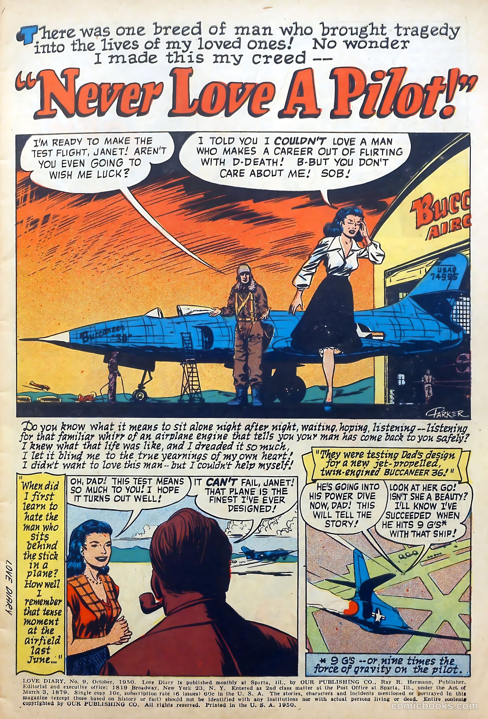 Love Diary #9 (1950) — page 3 of 52