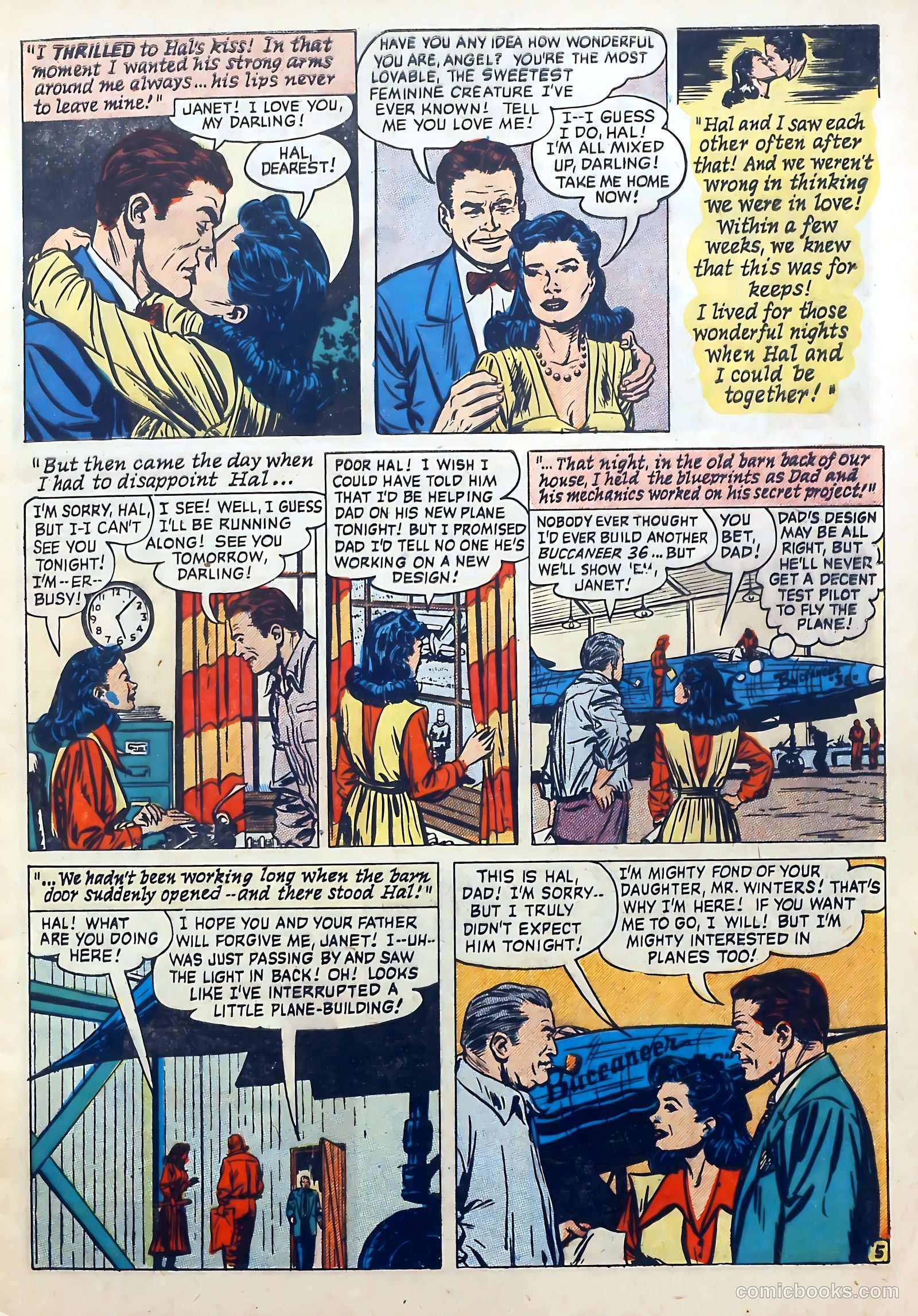 Love Diary #9 (1950) — page 7 of 52