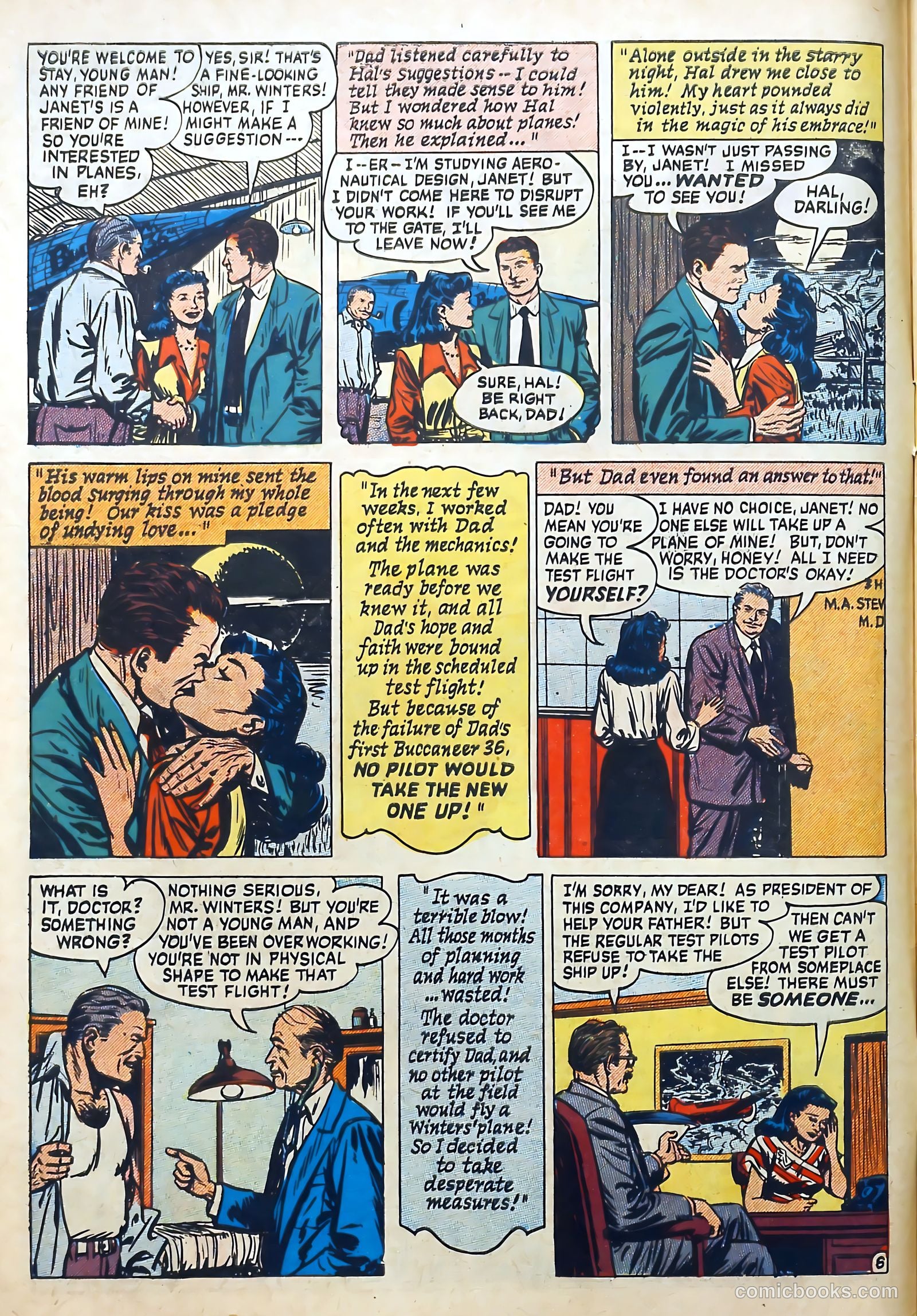 Love Diary #9 (1950) — page 8 of 52