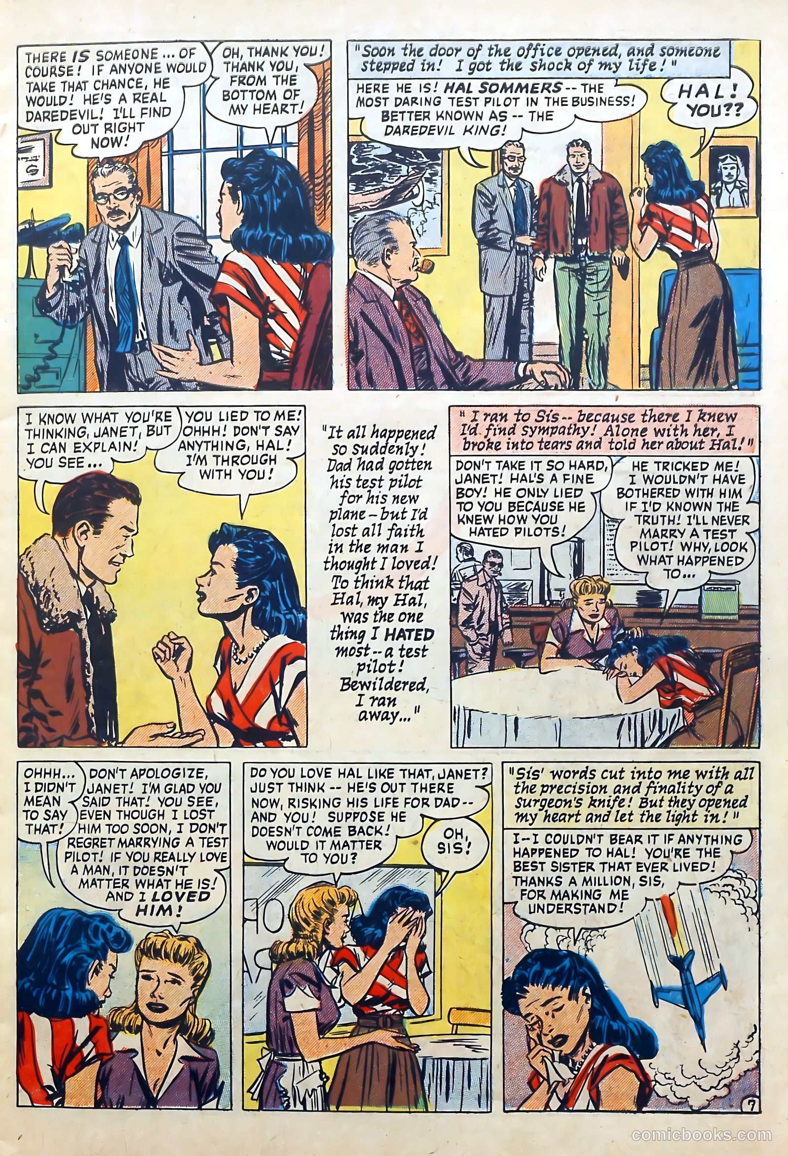 Love Diary #9 (1950) — page 9 of 52