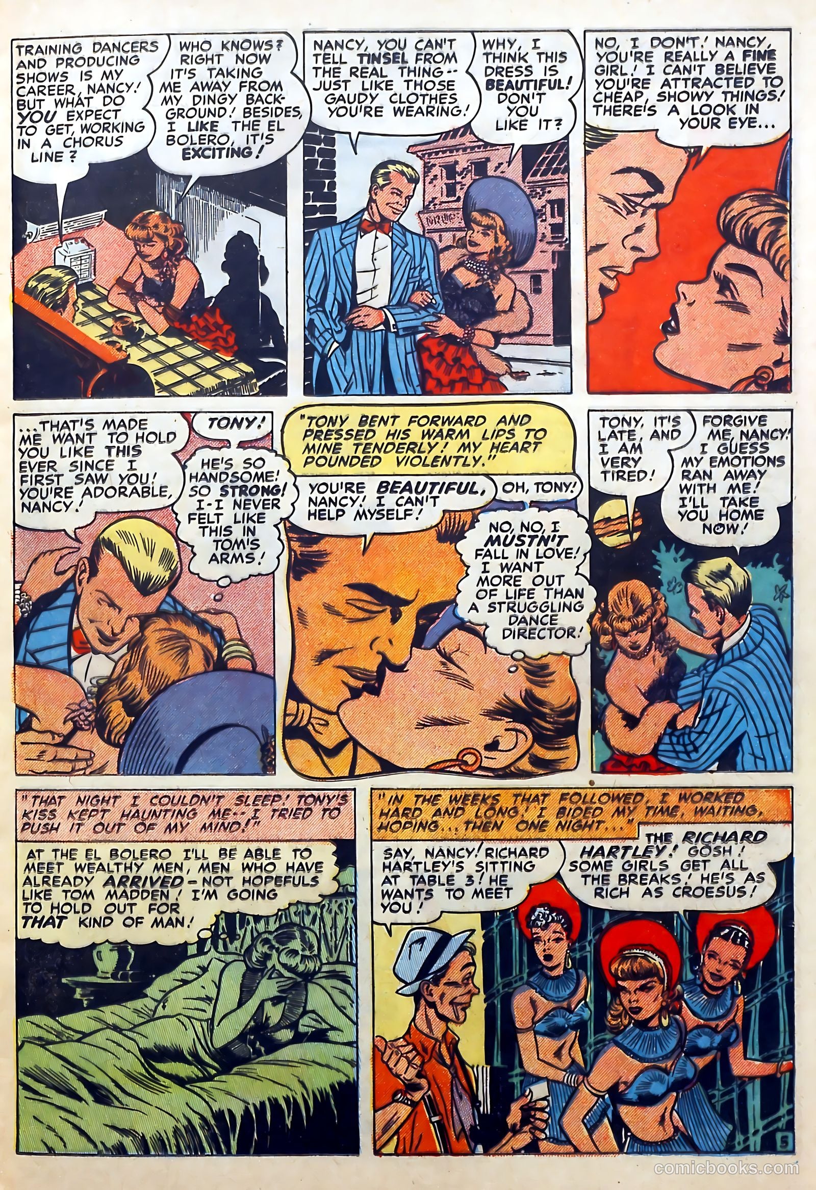 Love Diary #9 (1950) — page 17 of 52