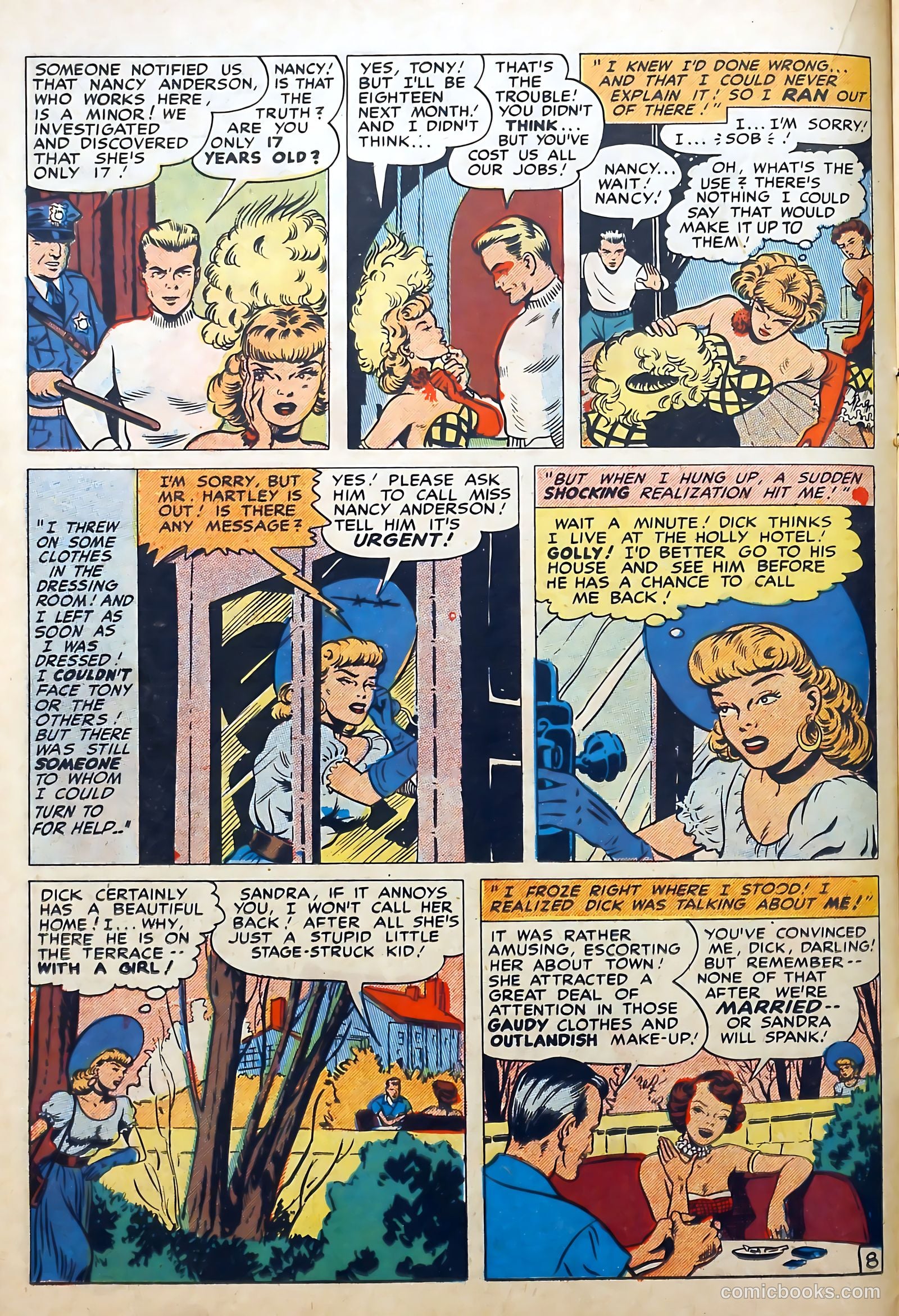 Love Diary #9 (1950) — page 20 of 52