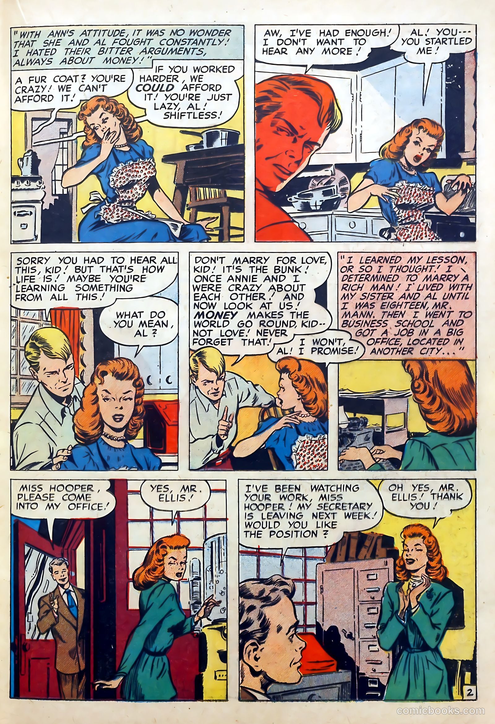 Love Diary #9 (1950) — page 25 of 52