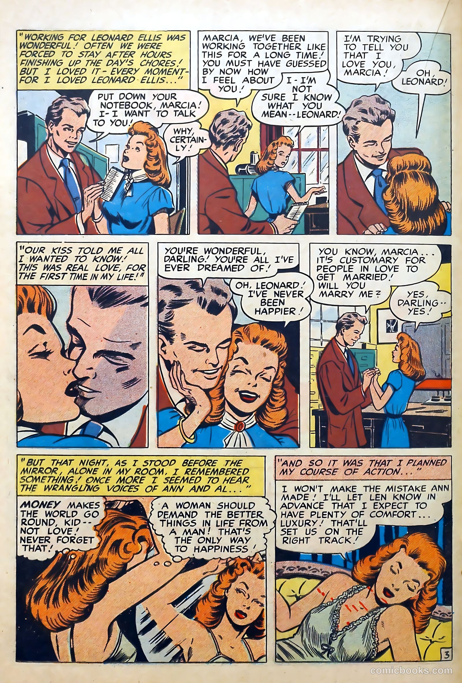 Love Diary #9 (1950) — page 26 of 52