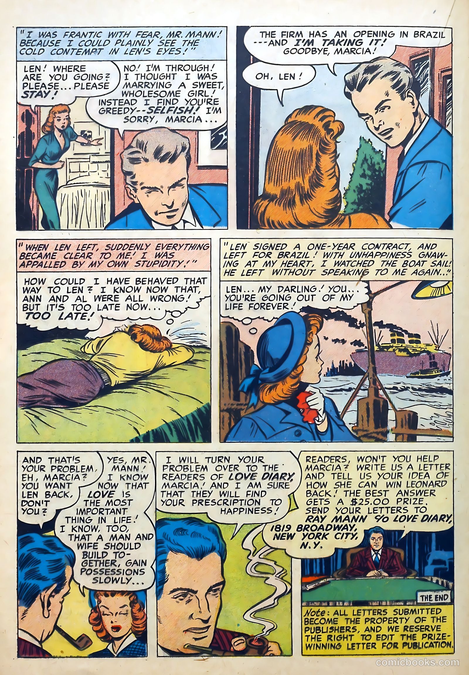 Love Diary #9 (1950) — page 28 of 52