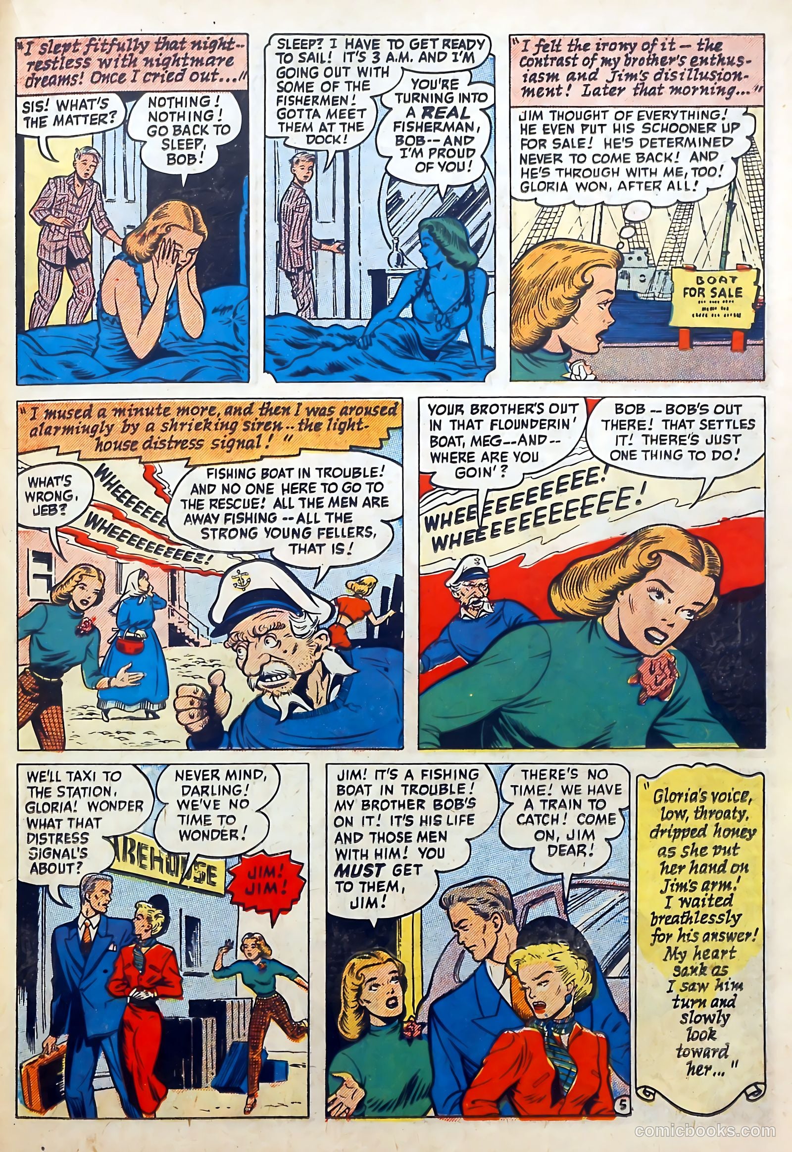 Love Diary #9 (1950) — page 35 of 52