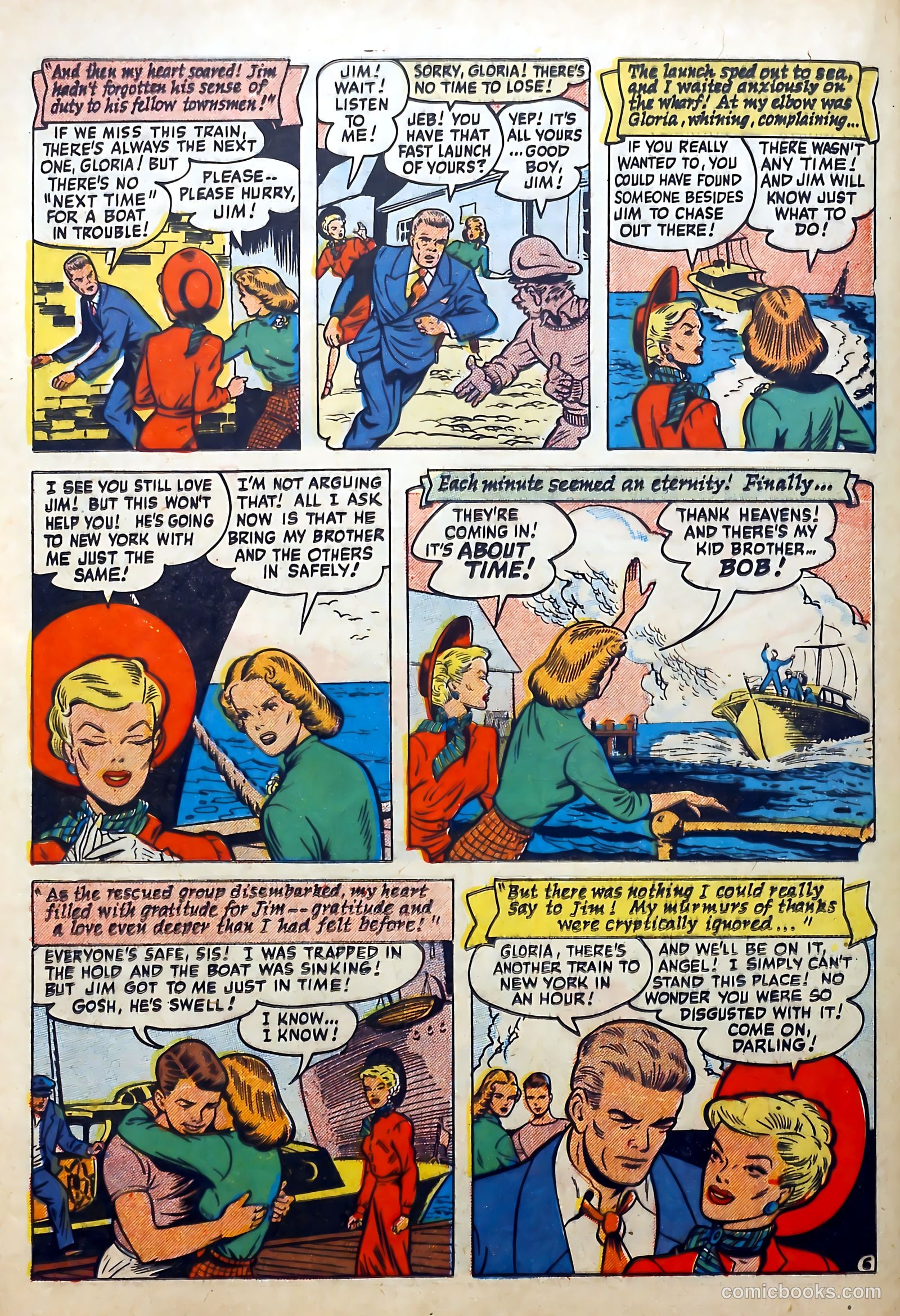 Love Diary #9 (1950) — page 36 of 52