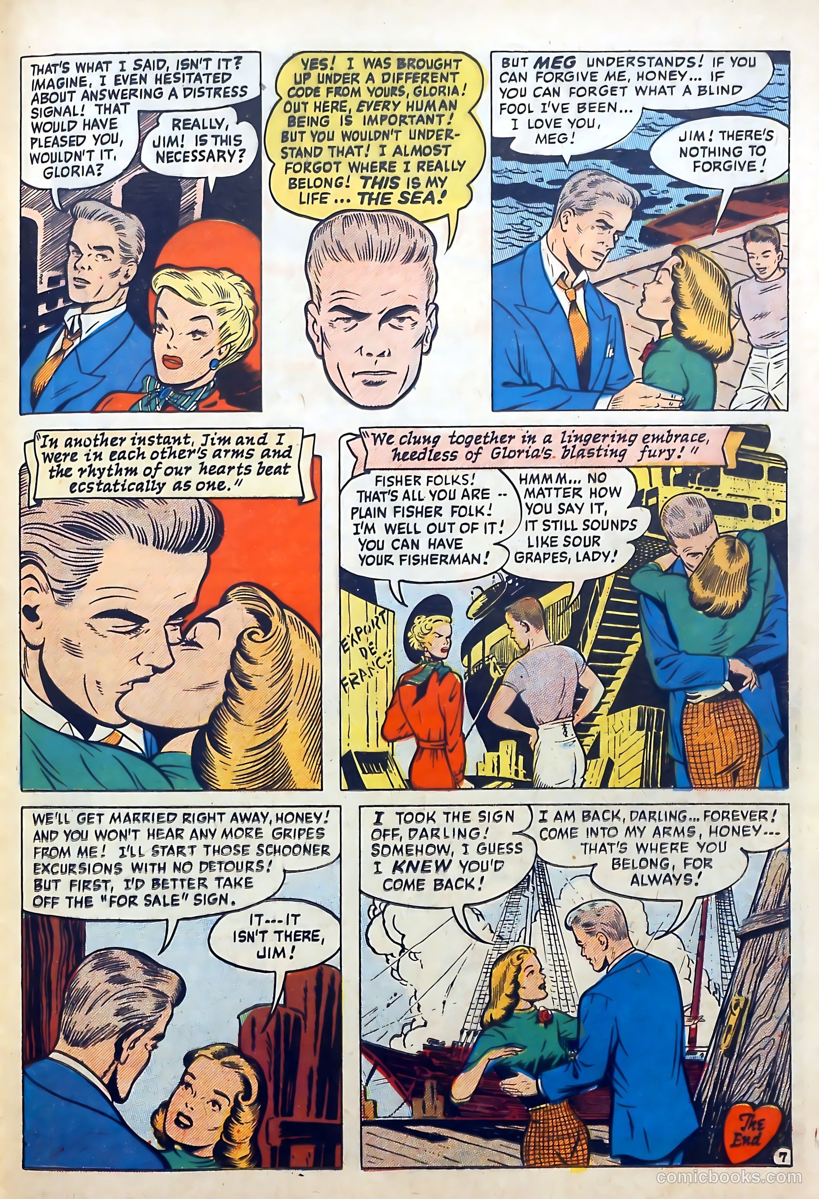 Love Diary #9 (1950) — page 37 of 52