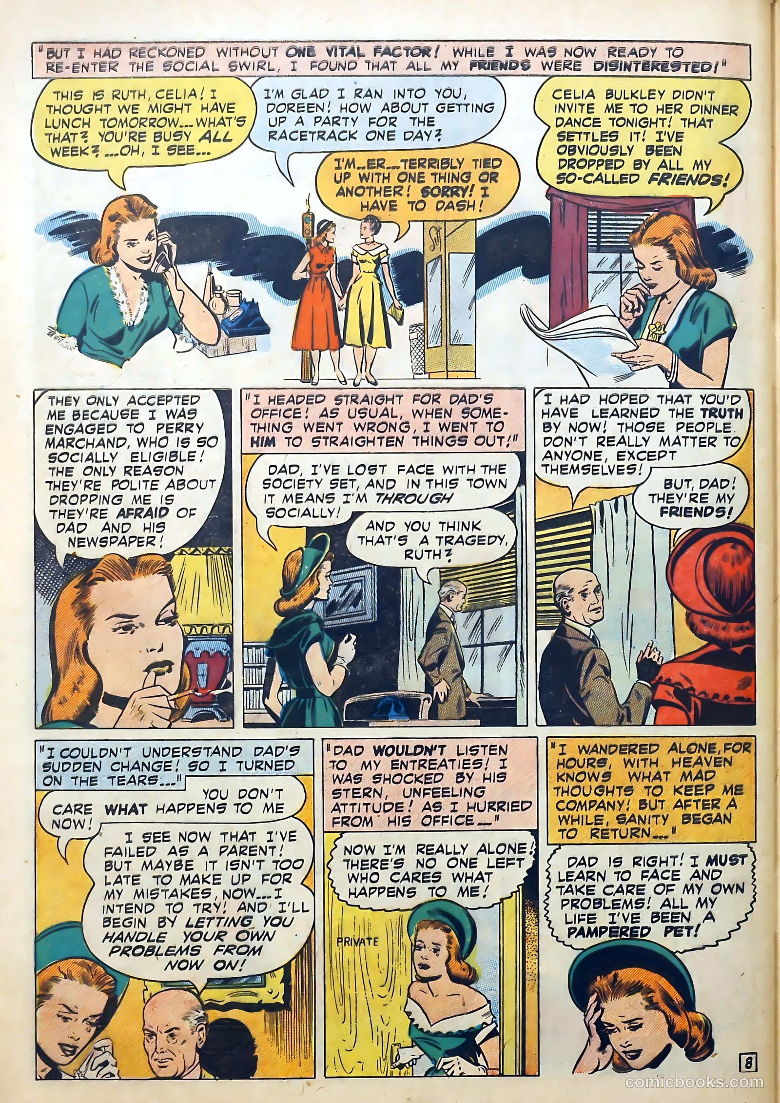 Love Diary #9 (1950) — page 46 of 52