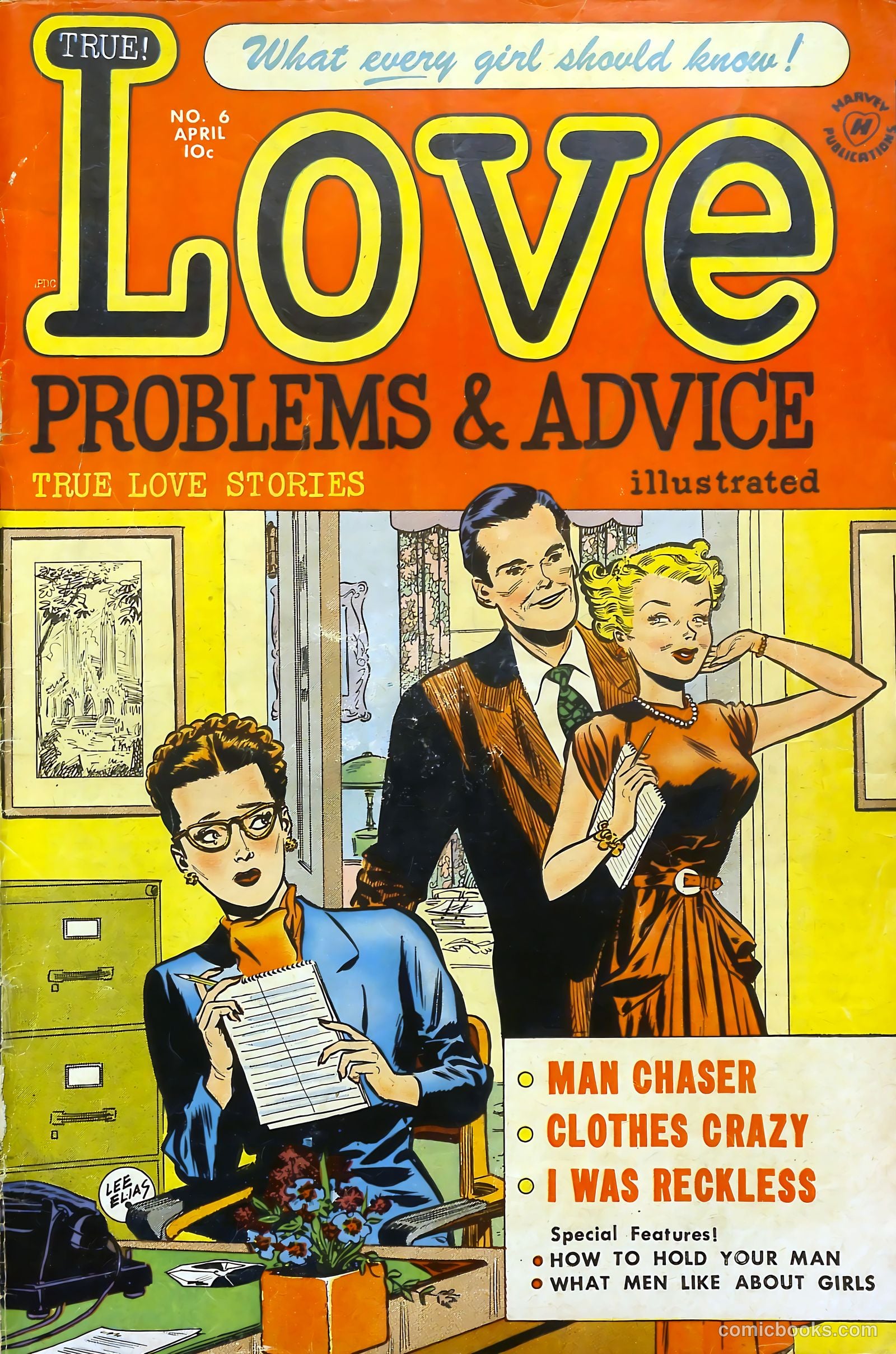 Love Illustrated #6 cover