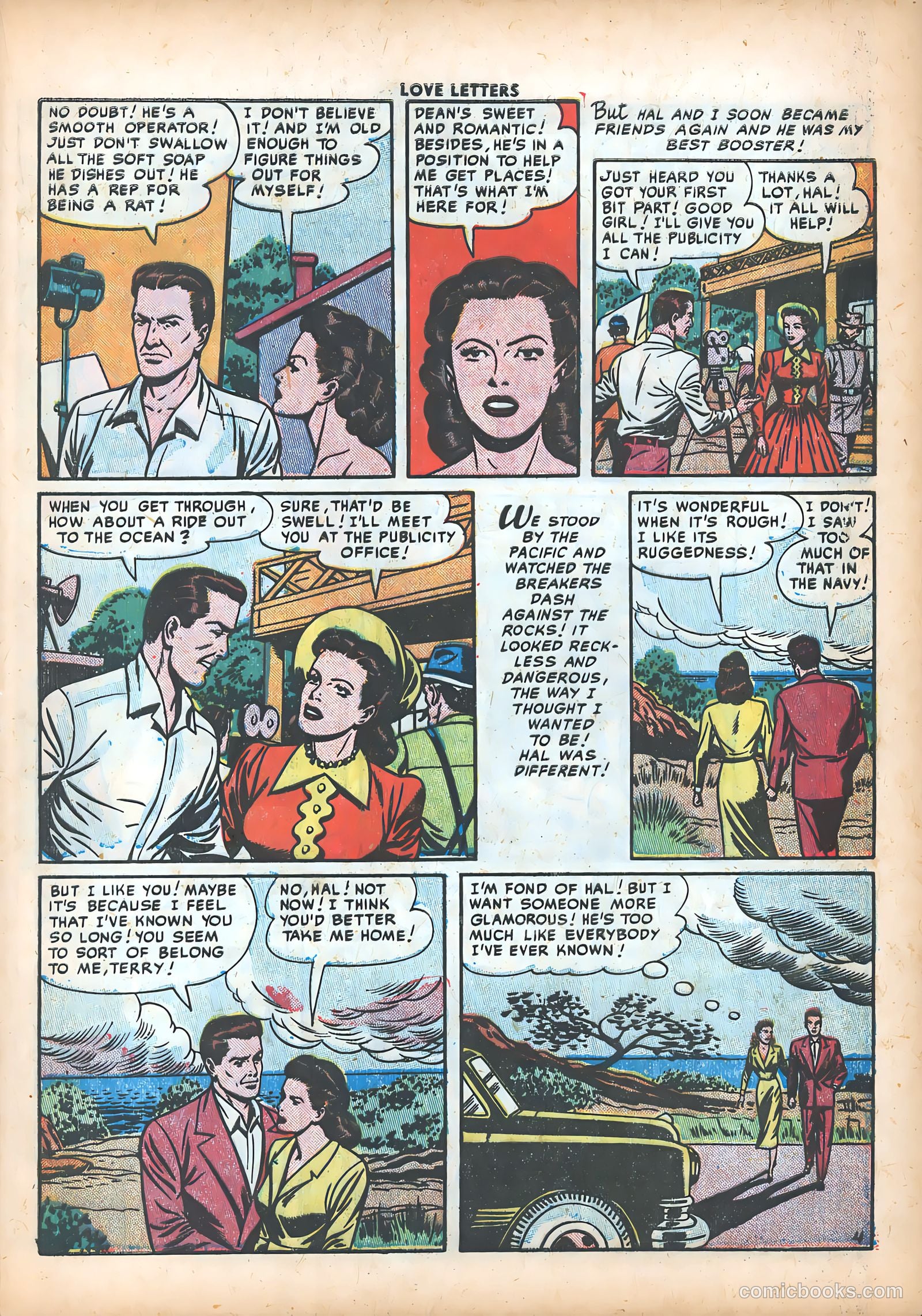 Love Letters #14 (1951) — page 21 of 36