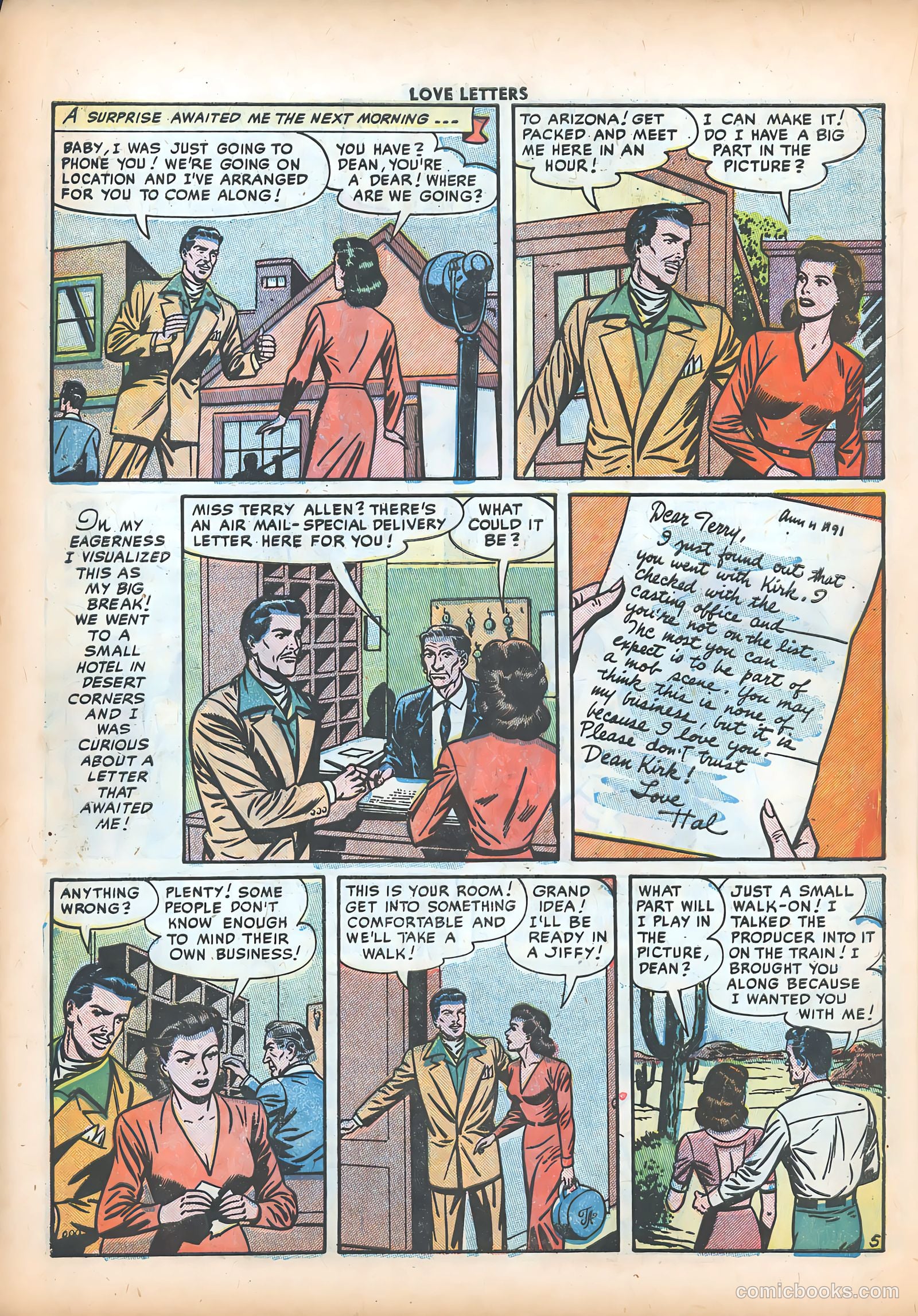 Love Letters #14 (1951) — page 22 of 36