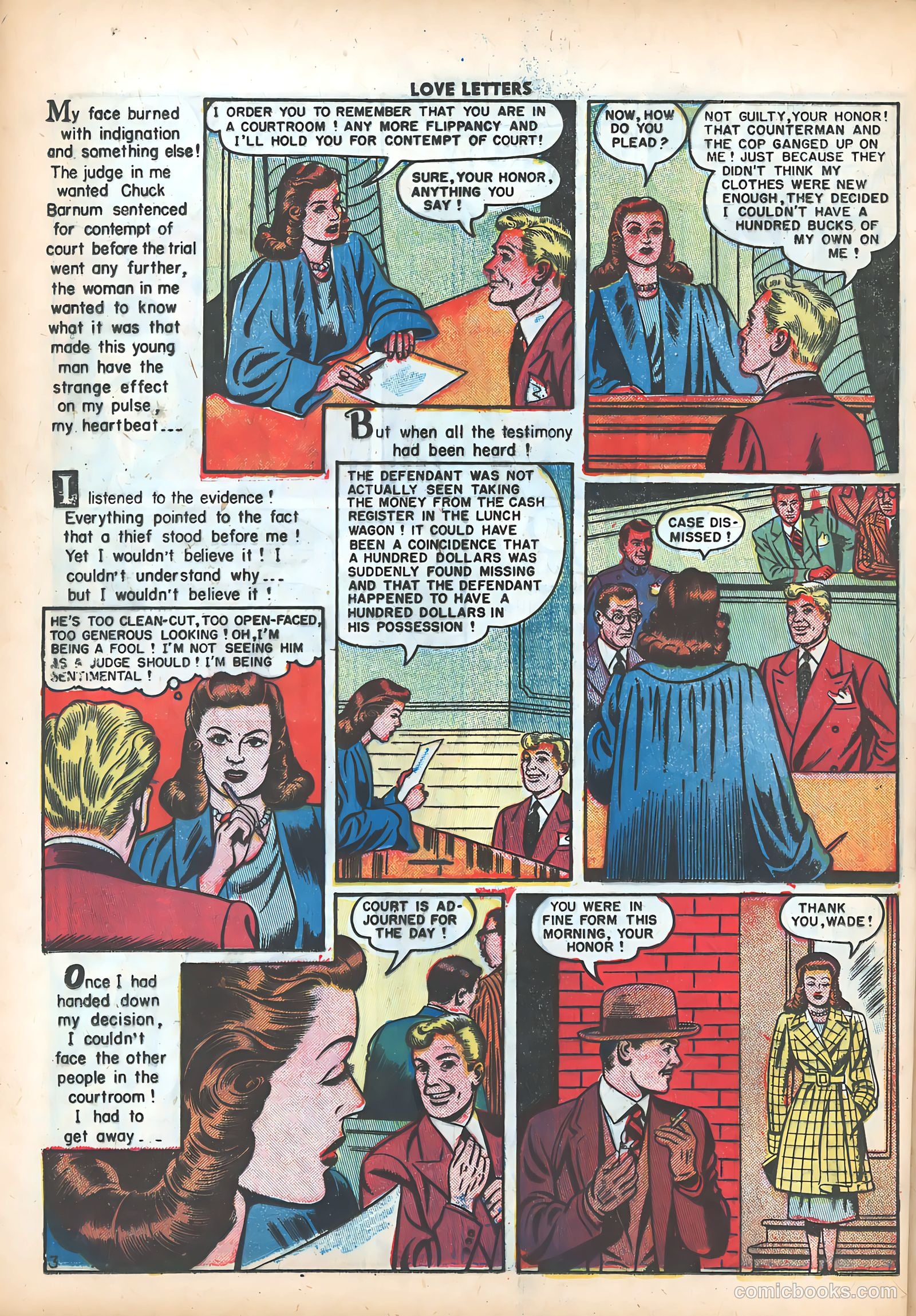Love Letters #14 (1951) — page 28 of 36