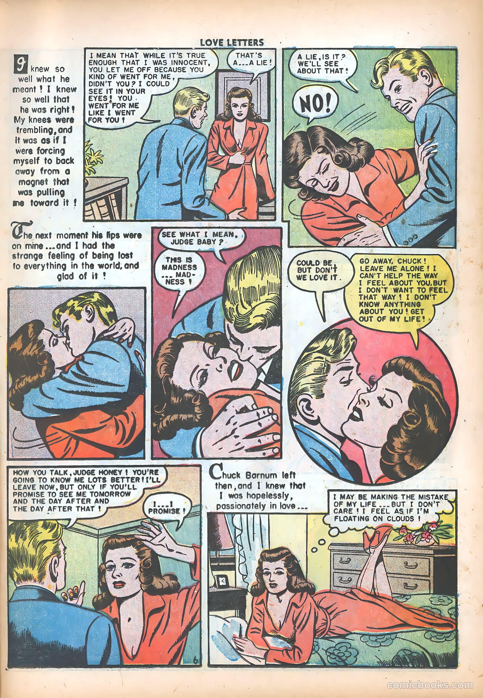Love Letters #14 (1951) — page 31 of 36