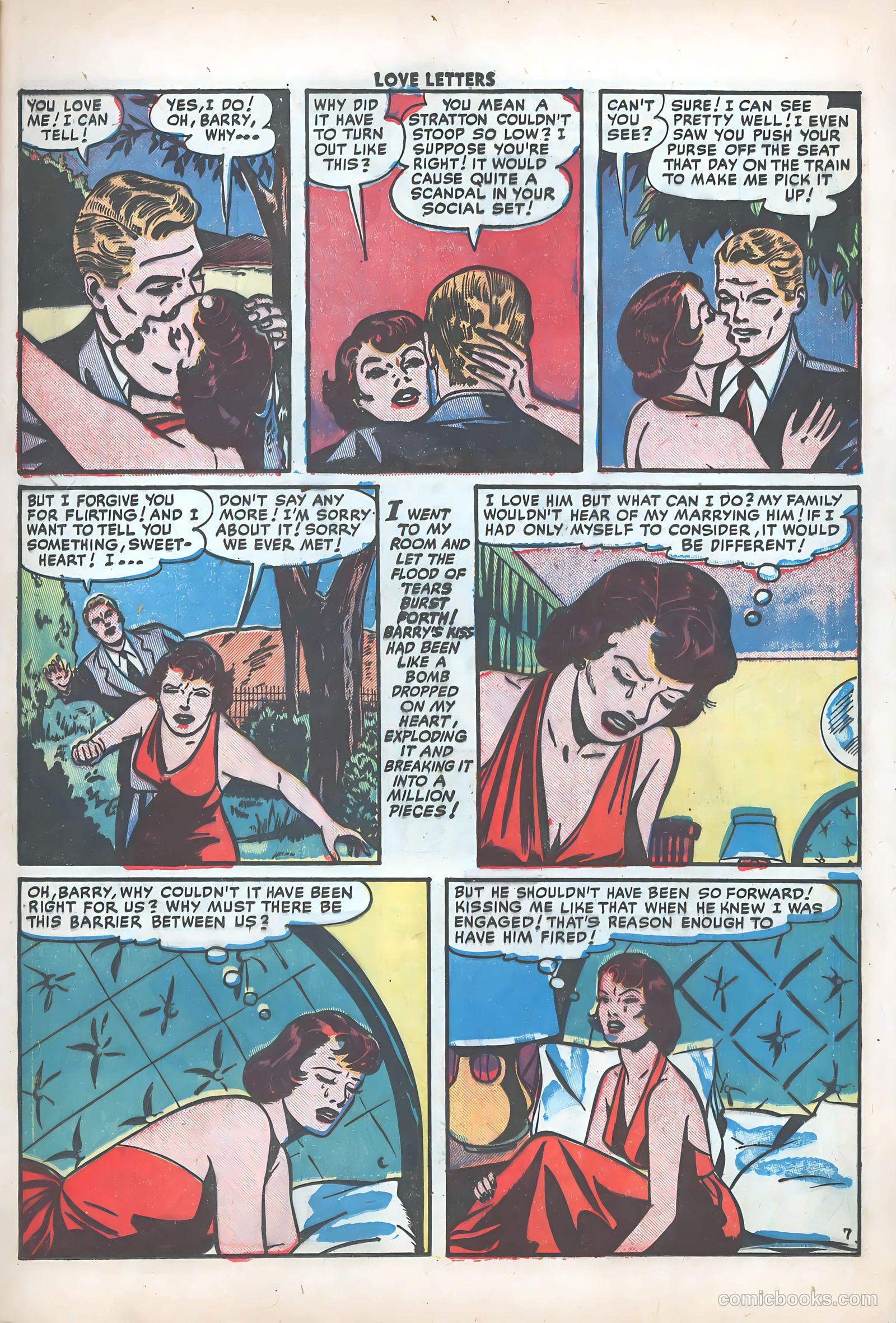 Love Letters #16 (1951) — page 9 of 36