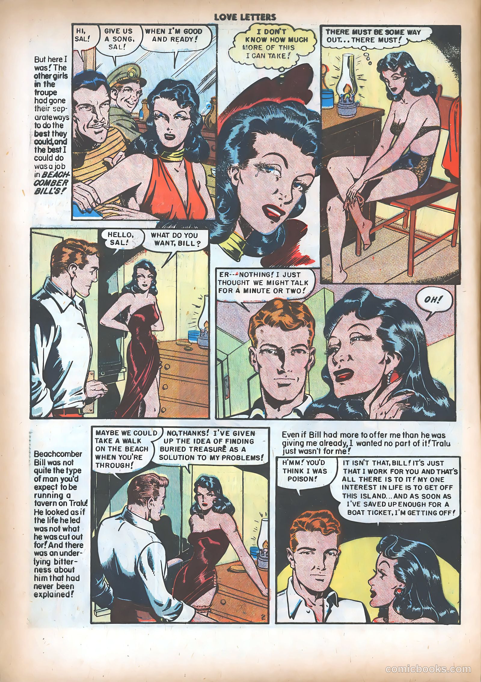 Love Letters #3 (1950) — page 4 of 37