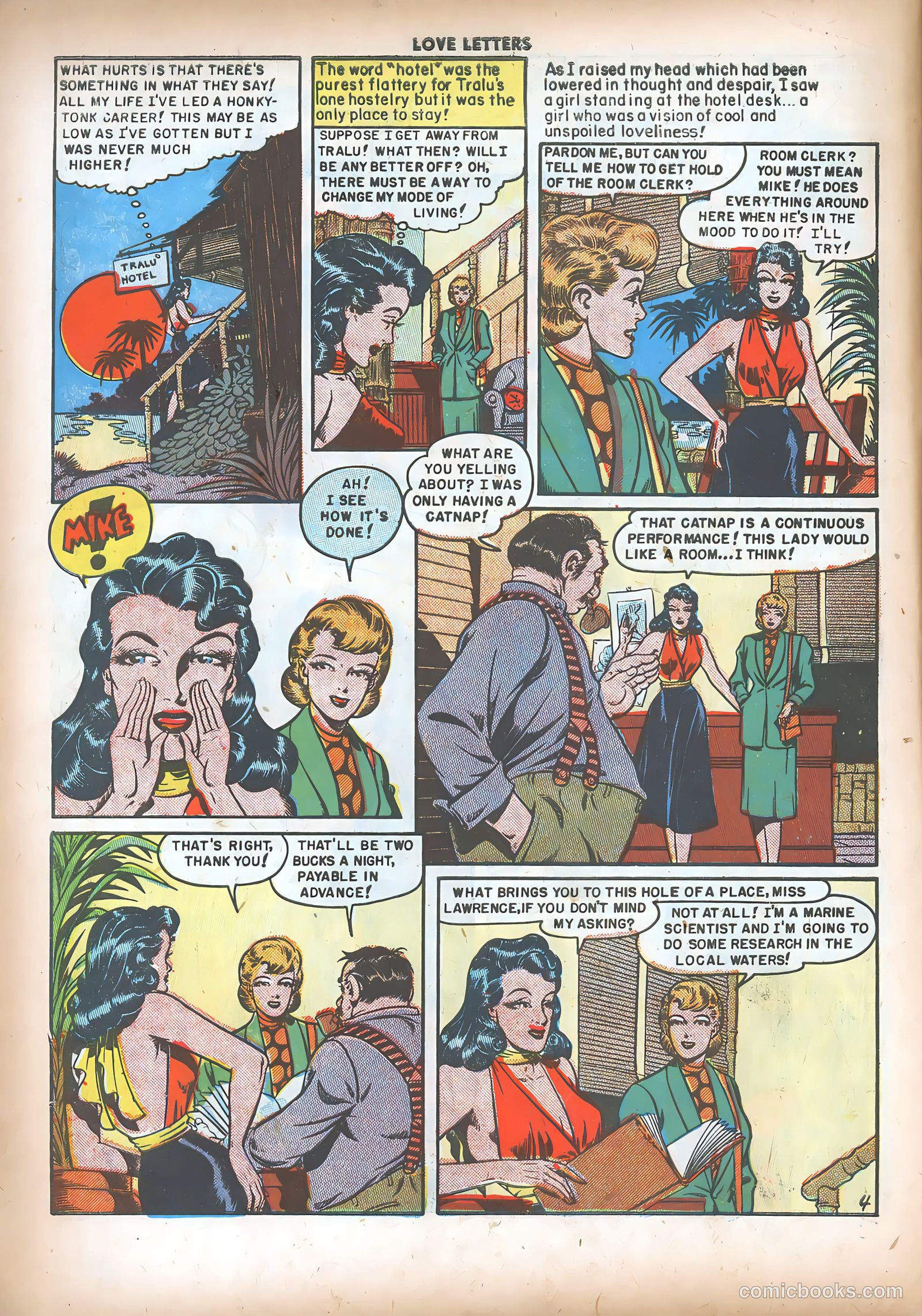 Love Letters #3 (1950) — page 6 of 37
