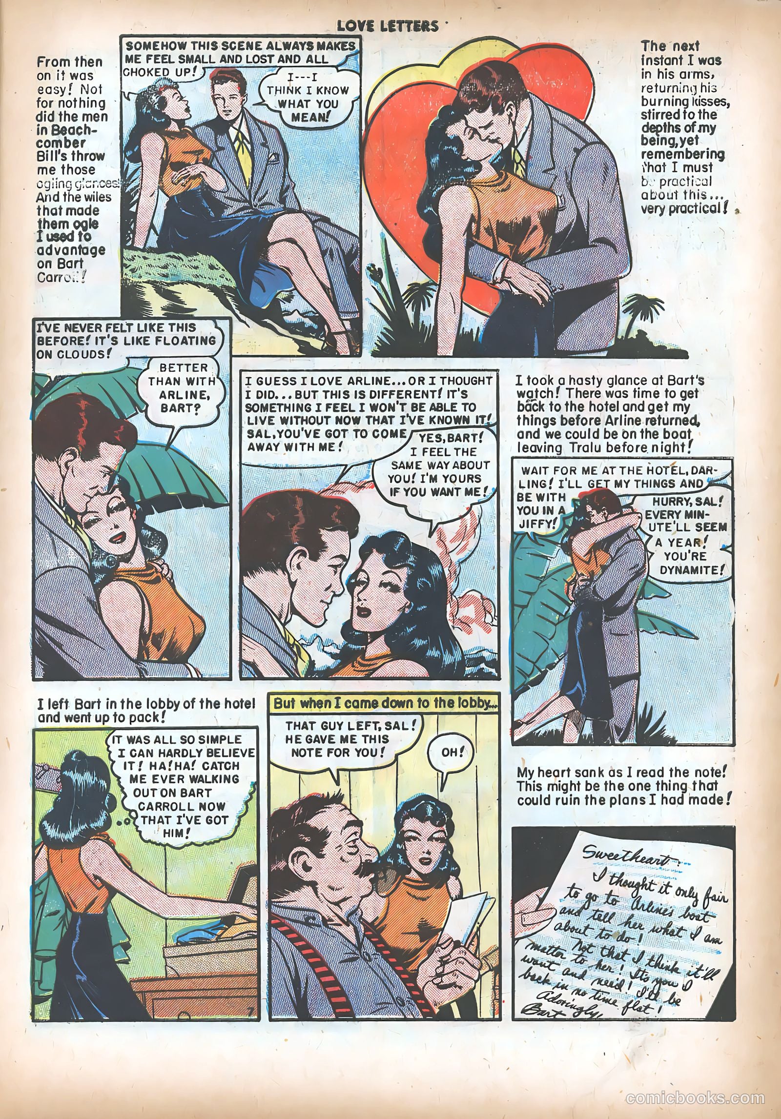 Love Letters #3 (1950) — page 9 of 37