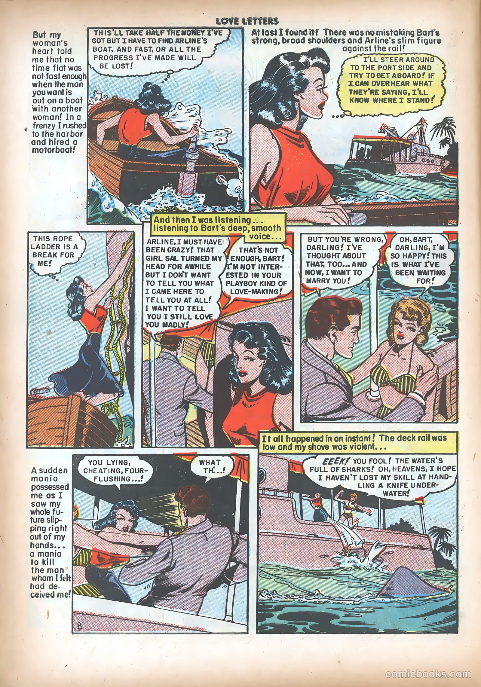 Love Letters #3 (1950) — page 10 of 37
