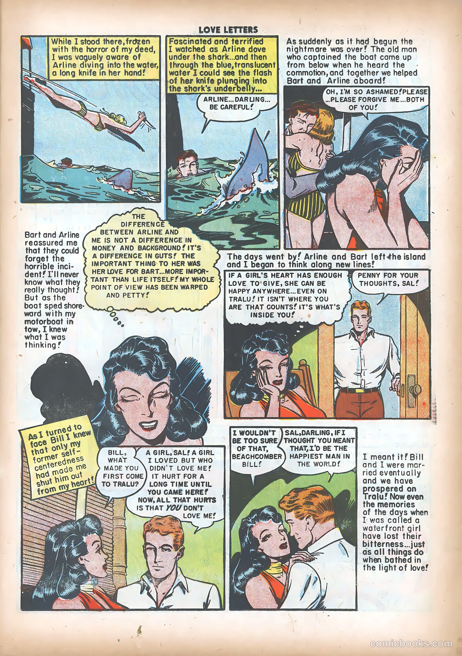 Love Letters #3 (1950) — page 11 of 37