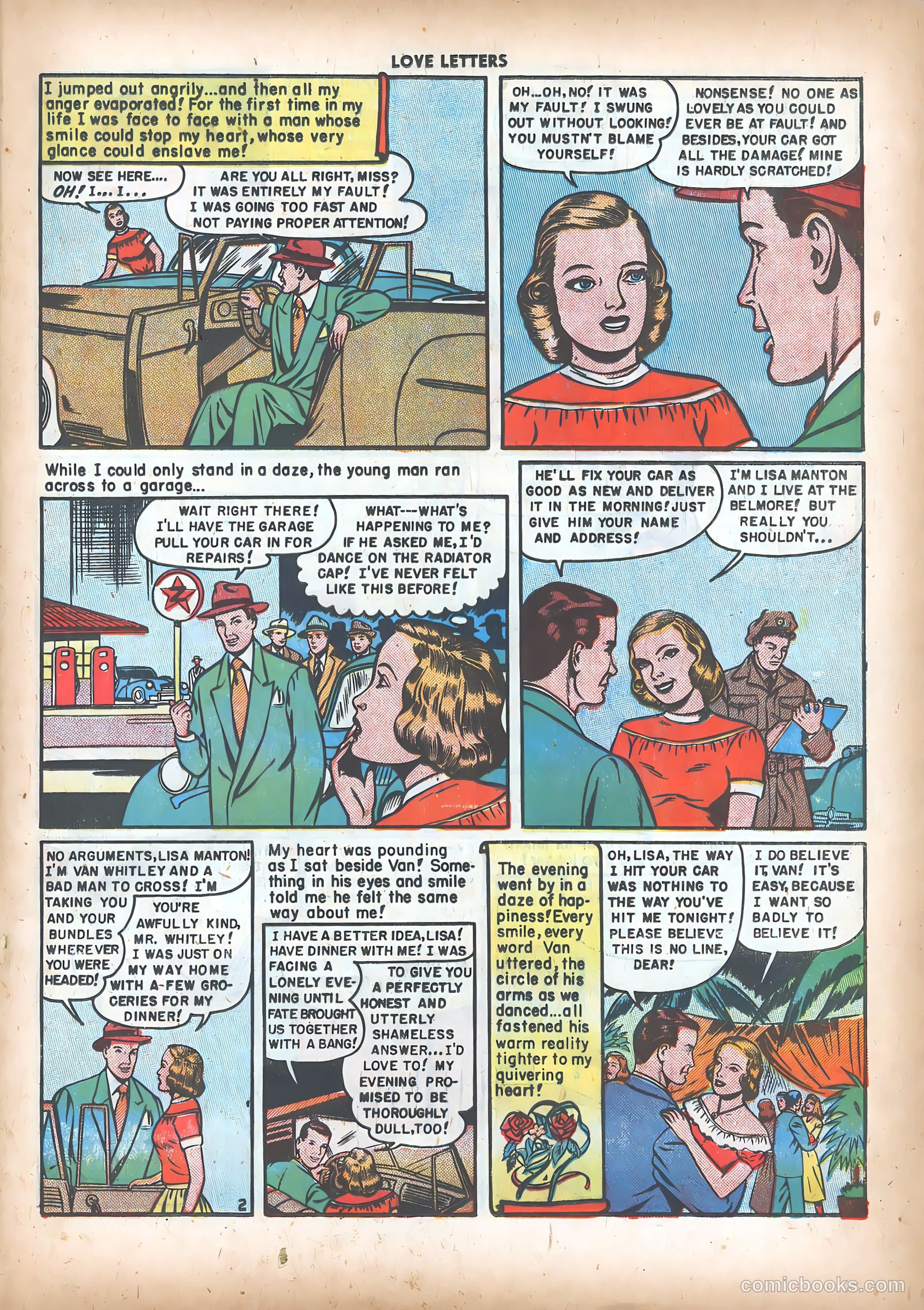 Love Letters #3 (1950) — page 13 of 37