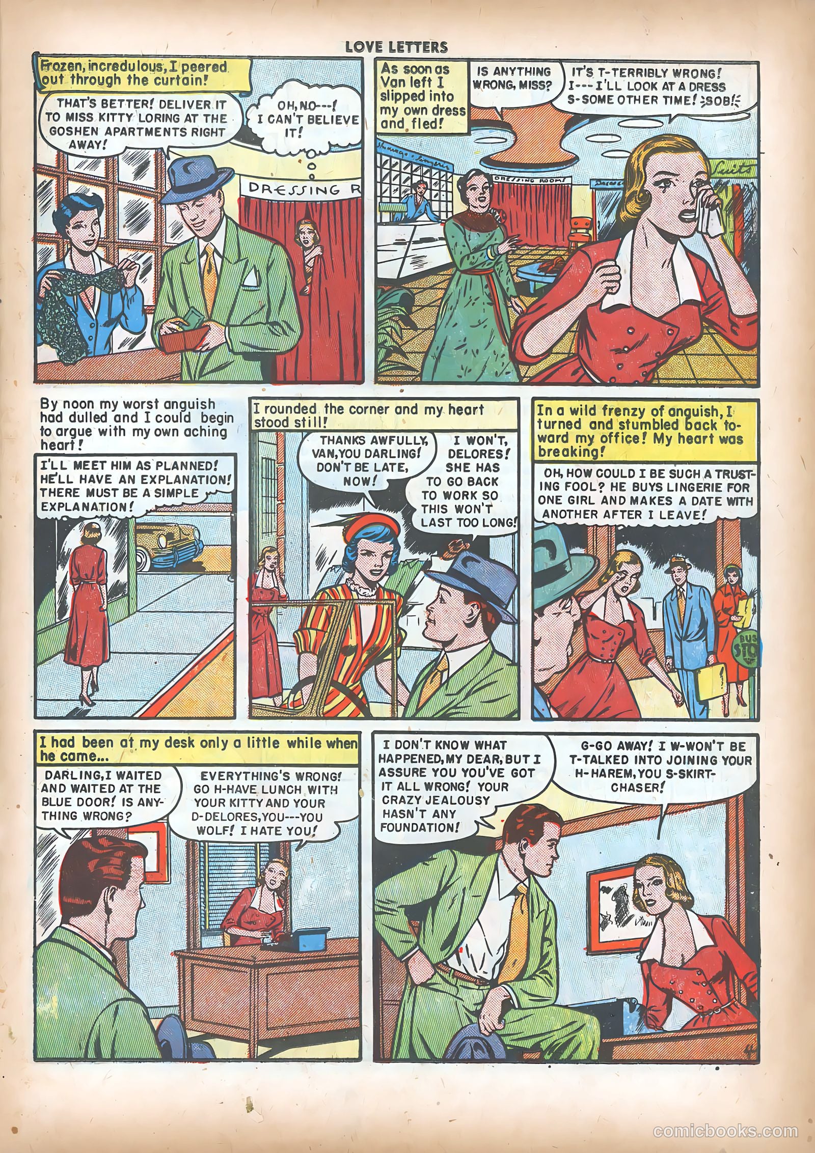 Love Letters #3 (1950) — page 15 of 37