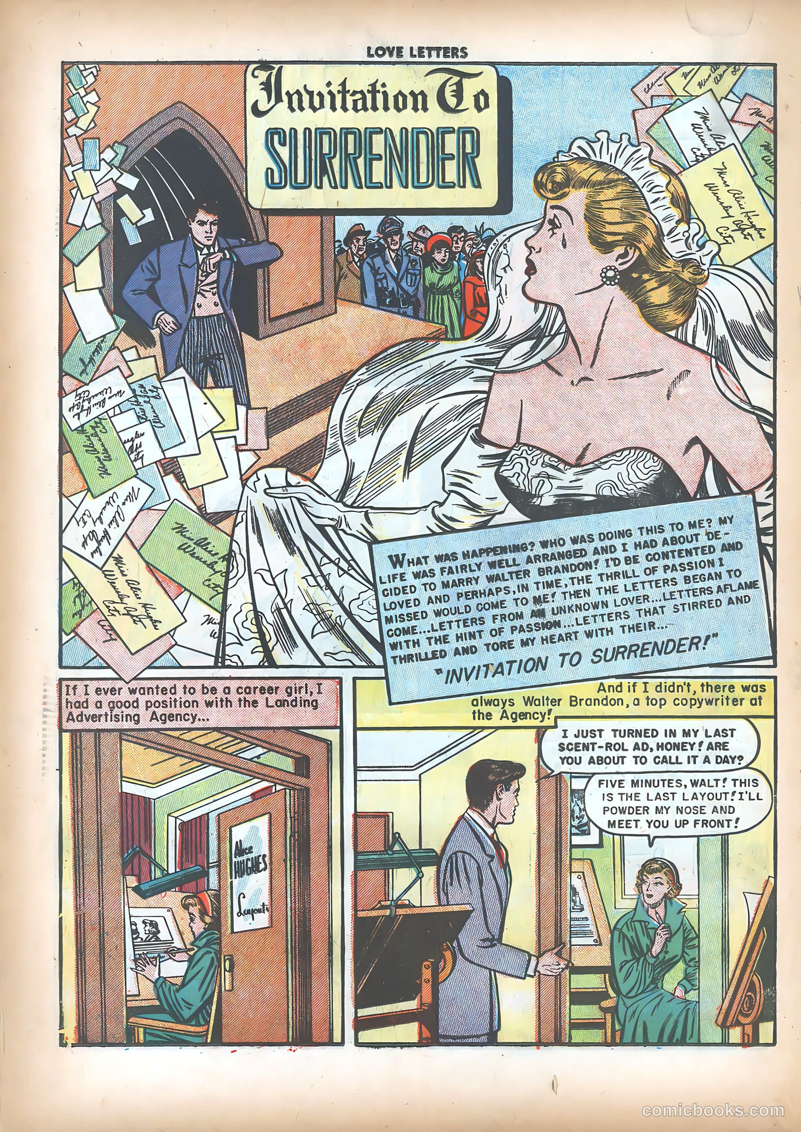 Love Letters #3 (1950) — page 18 of 37