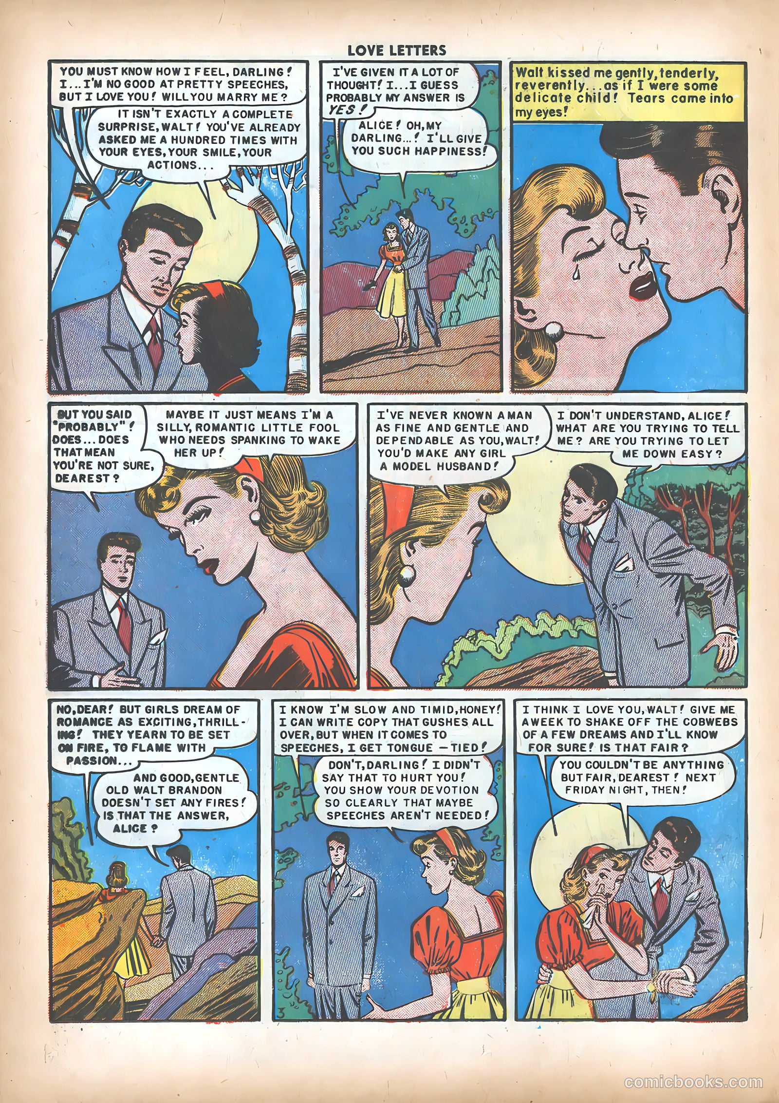 Love Letters #3 (1950) — page 20 of 37