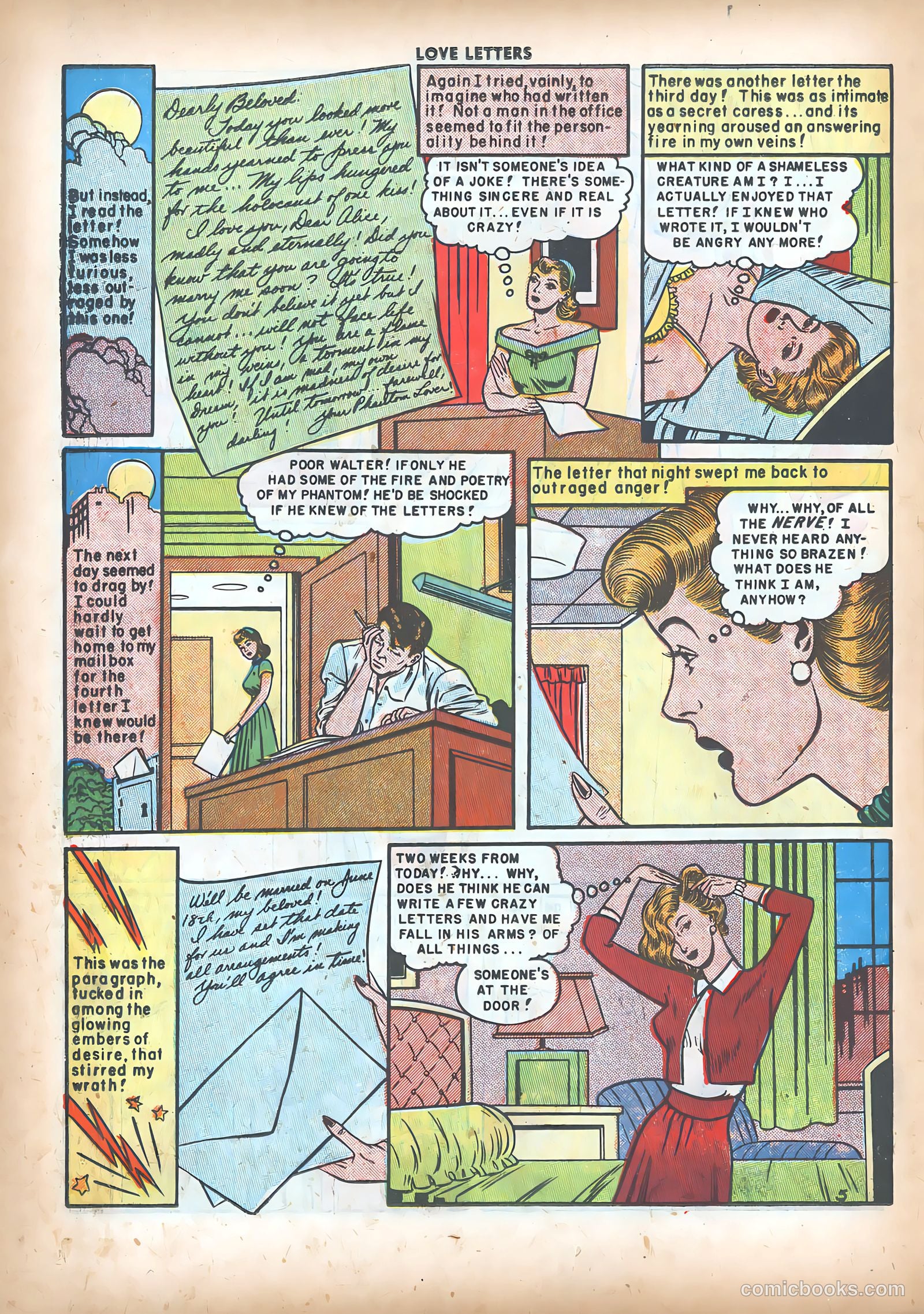Love Letters #3 (1950) — page 22 of 37
