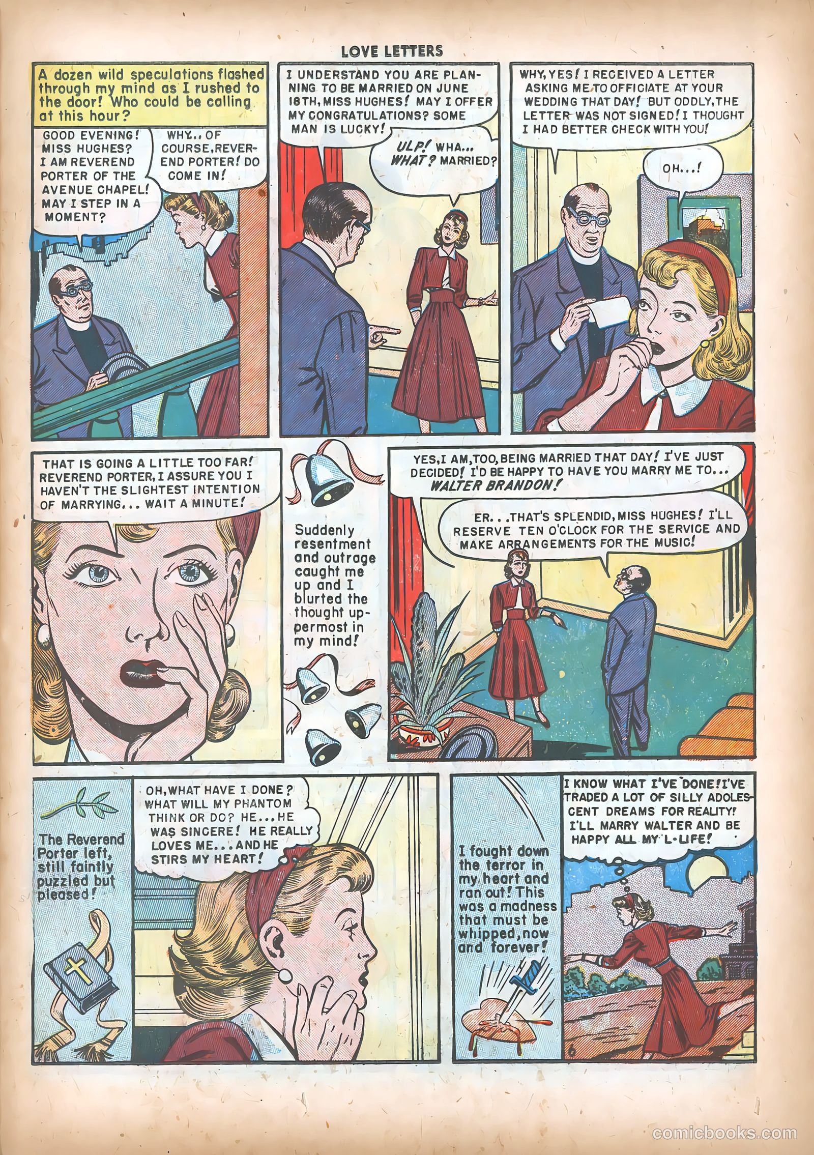 Love Letters #3 (1950) — page 23 of 37