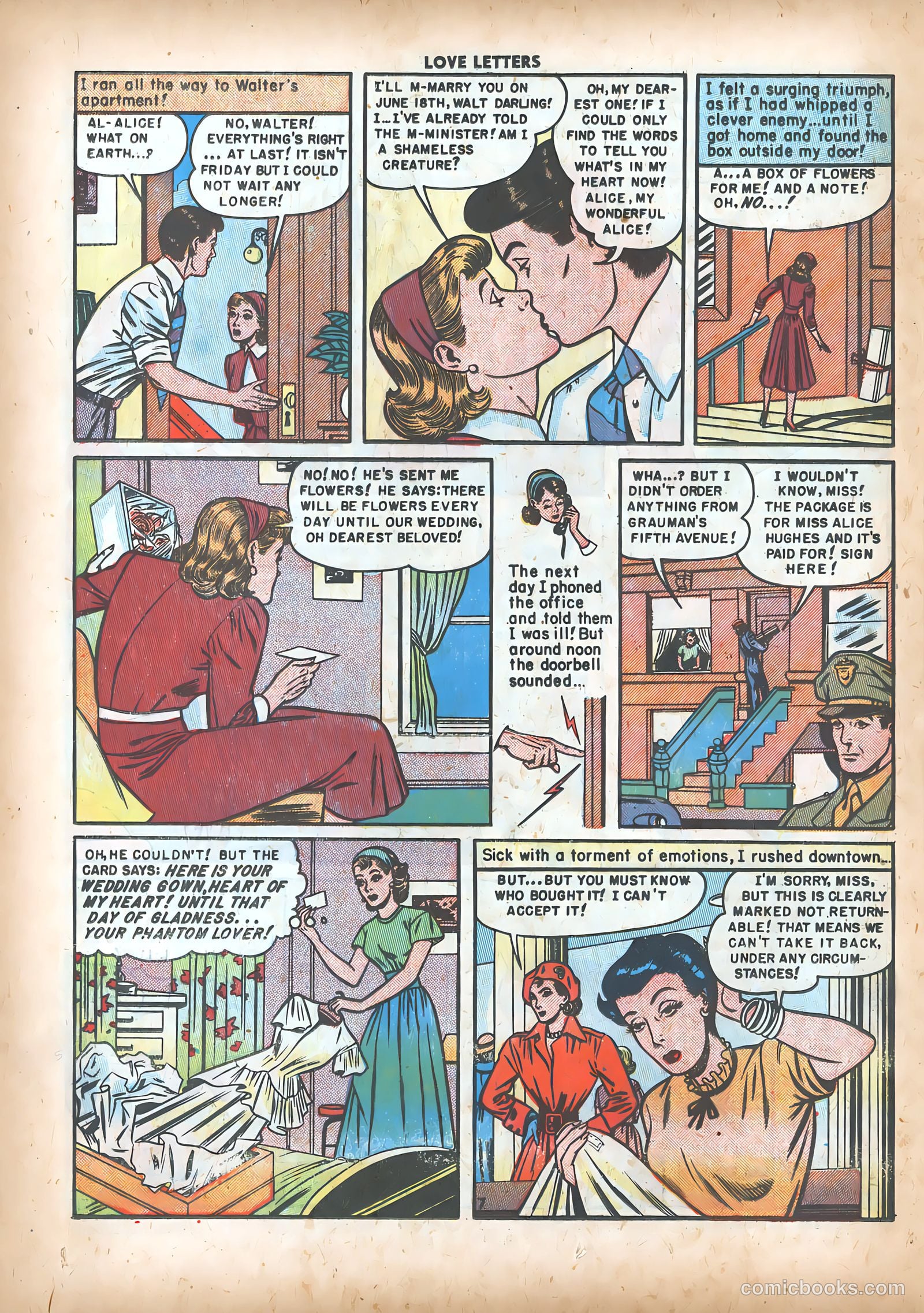 Love Letters #3 (1950) — page 24 of 37