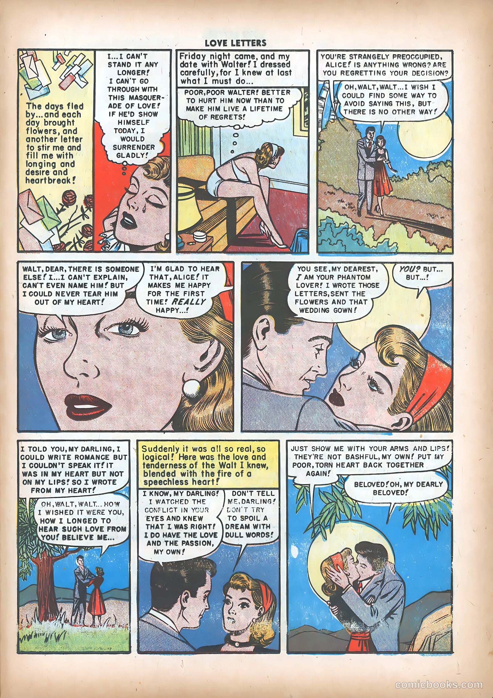Love Letters #3 (1950) — page 25 of 37