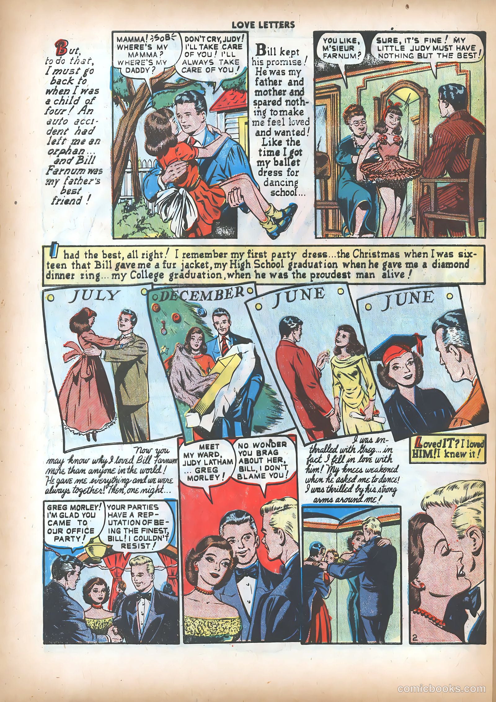 Love Letters #3 (1950) — page 28 of 37