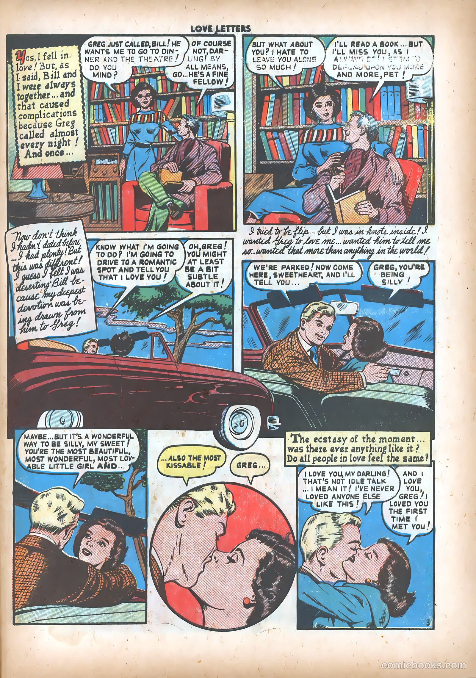 Love Letters #3 (1950) — page 29 of 37