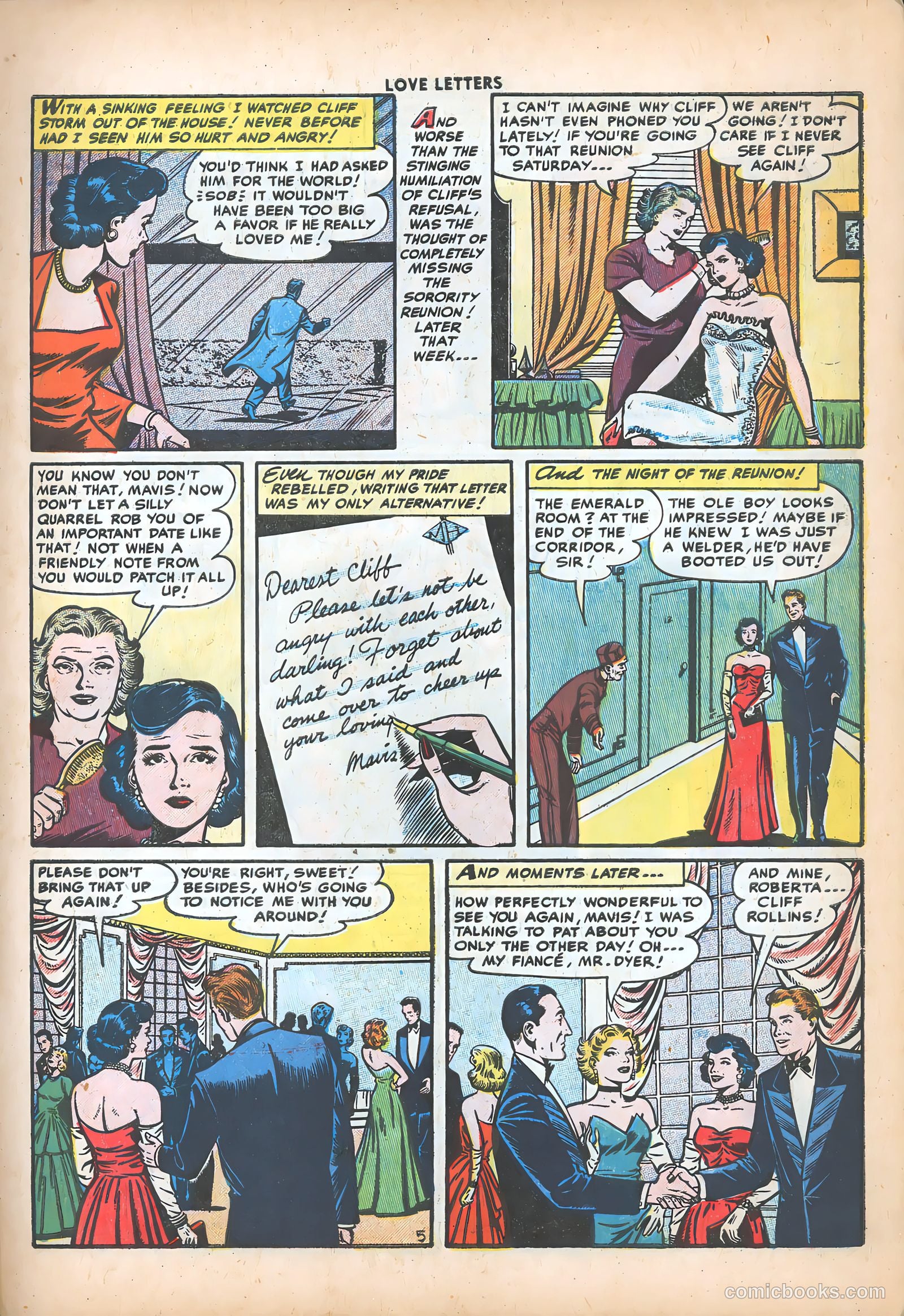 Love Letters #43 (1955) — page 7 of 36