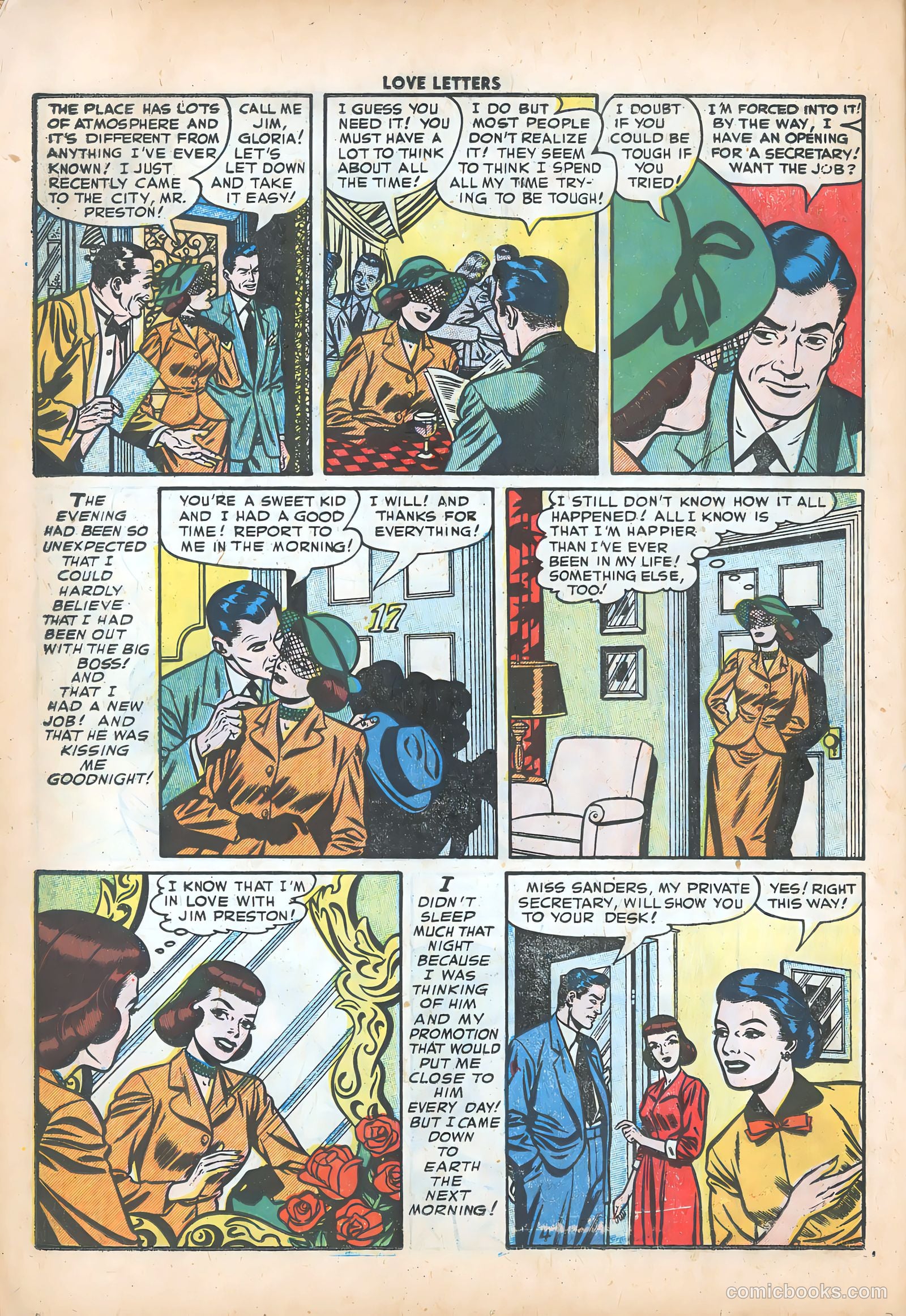 Love Letters #43 (1955) — page 14 of 36