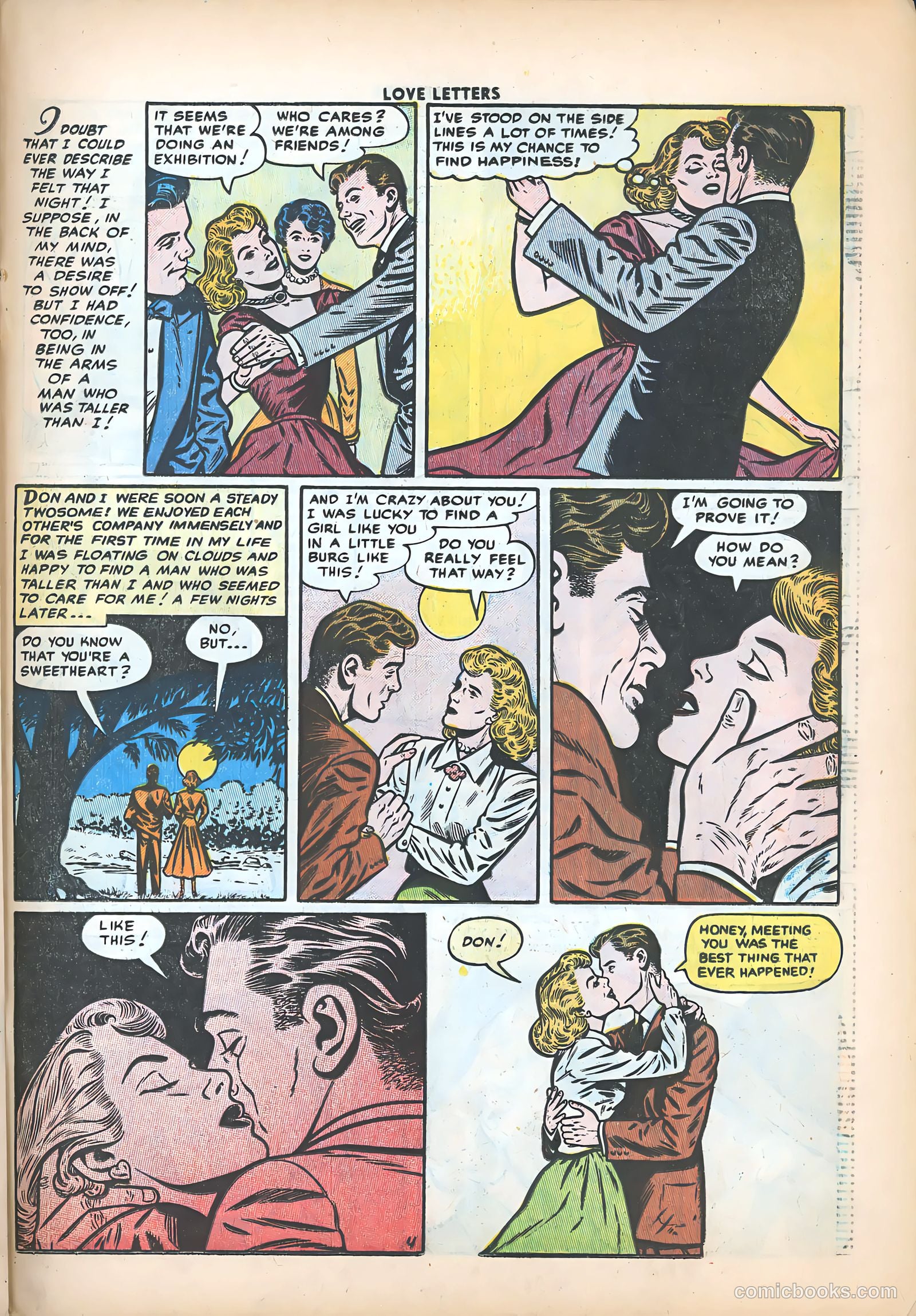 Love Letters #43 (1955) — page 21 of 36