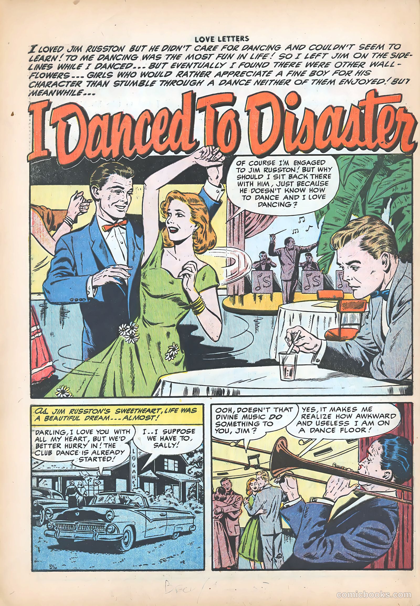 Love Letters #43 (1955) — page 28 of 36